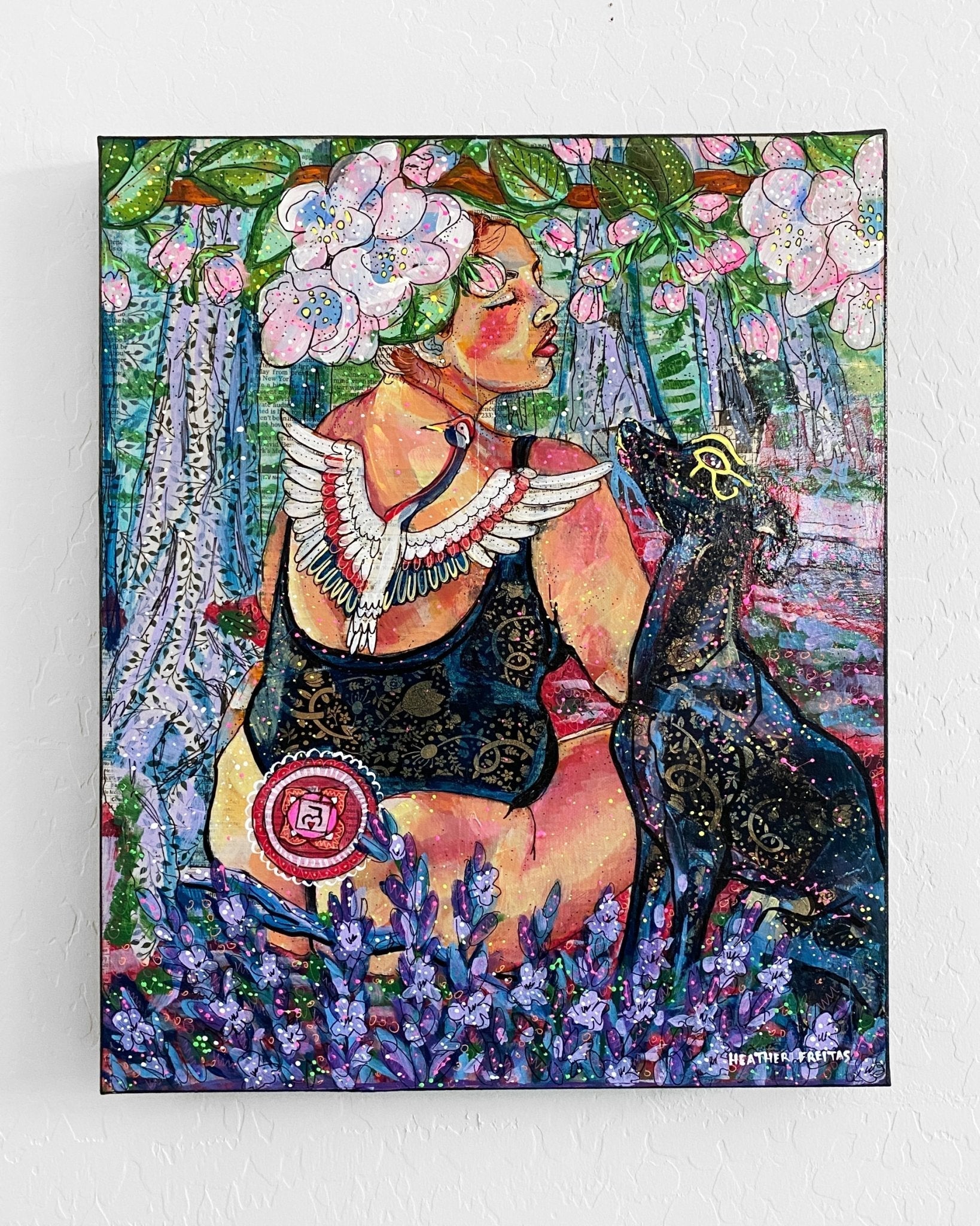 Root Of Comfort - Chakra Painting - Heather Freitas