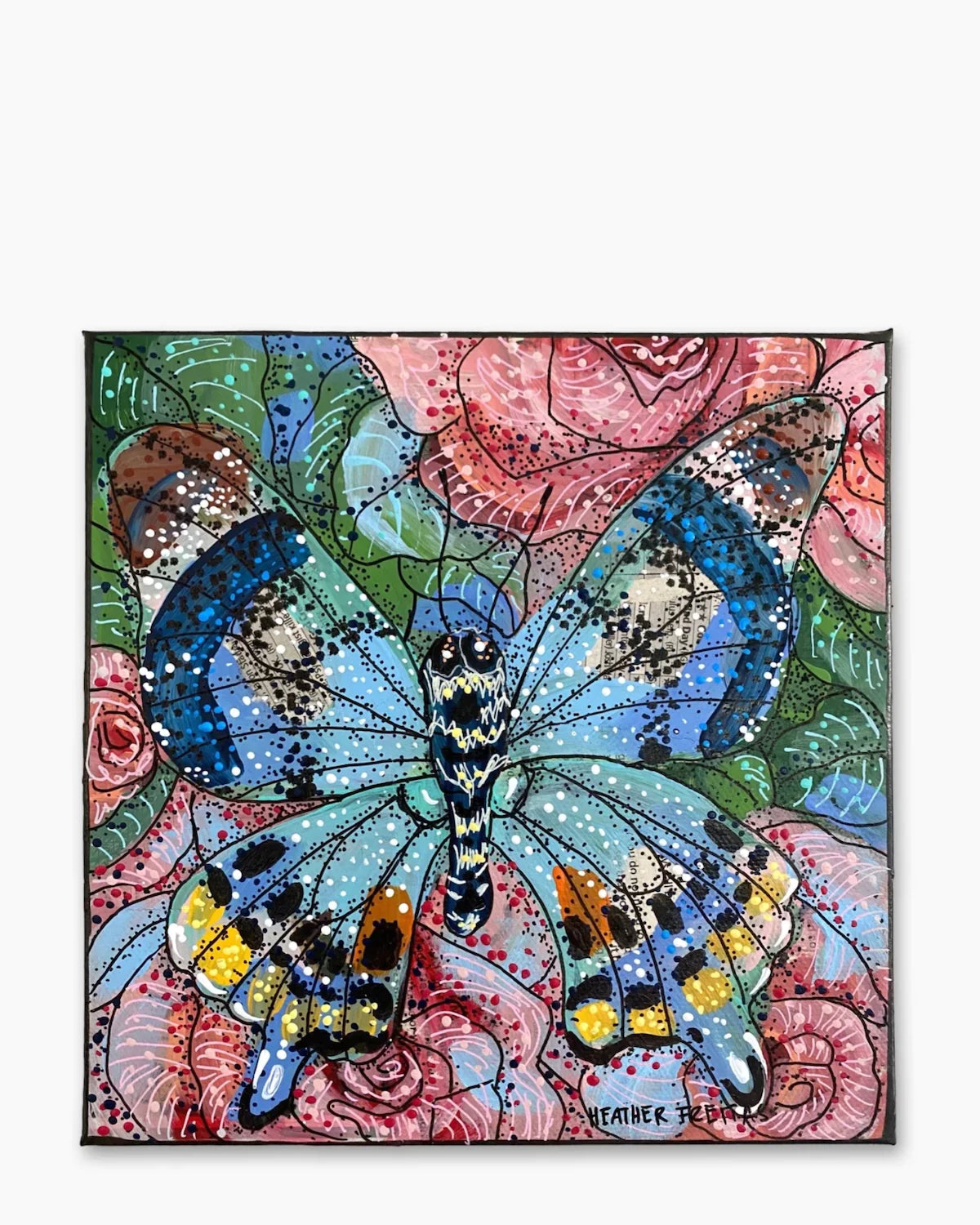 Rose Butterfly - Heather Freitas