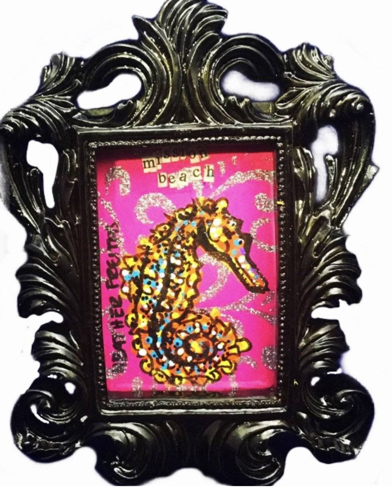 Seahorse Mini - Heather Freitas - fine art home deccor