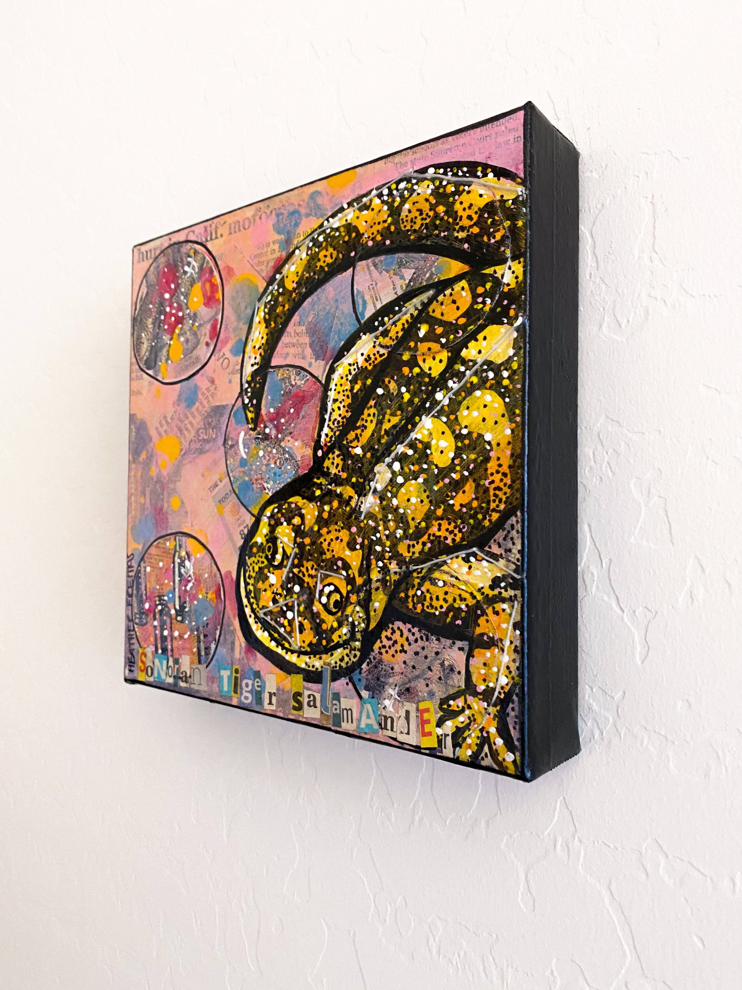 Sonoran Tiger Salamander ( Was on view at Roswell Museum Of Art ) - Heather Freitas - fine art home deccor