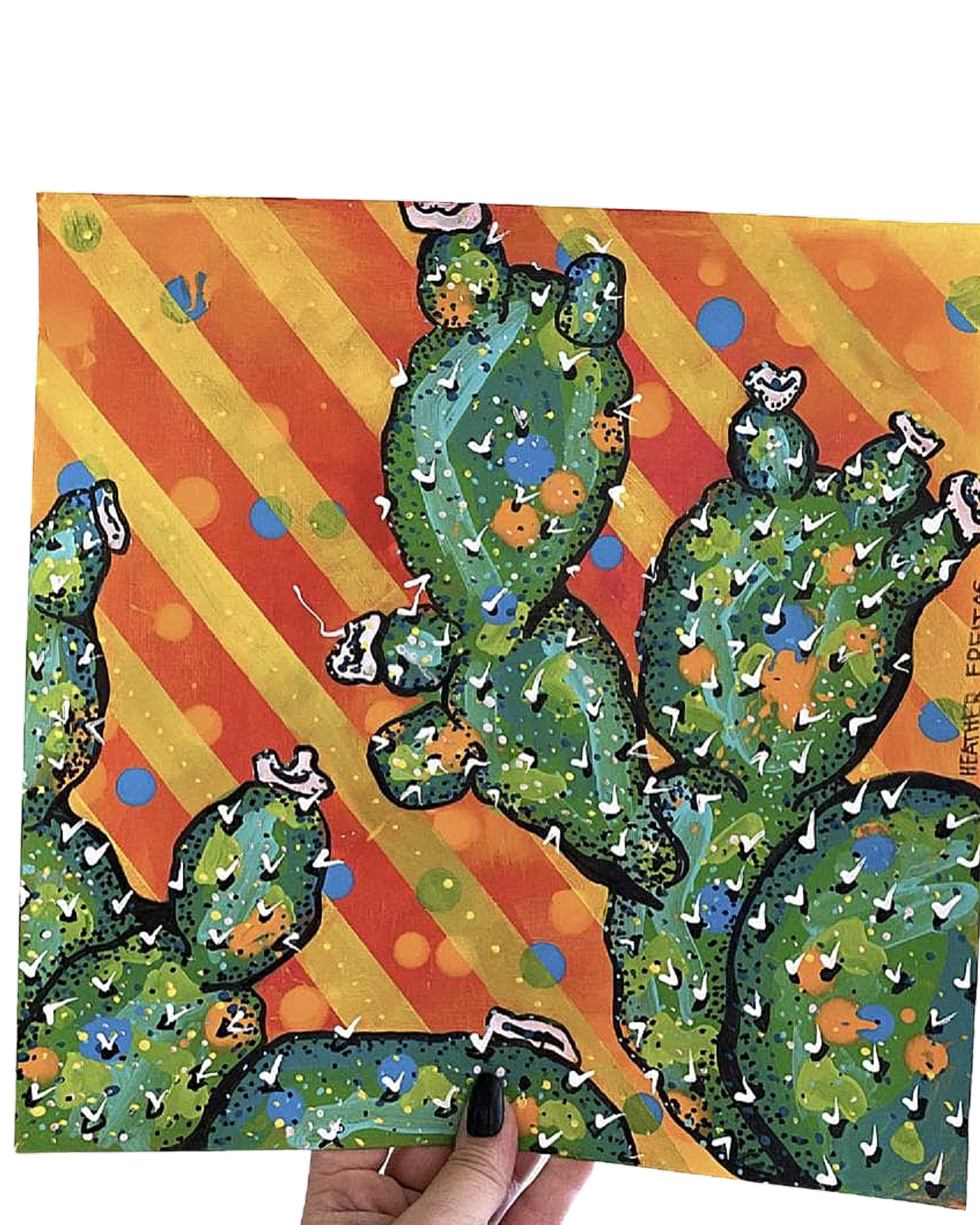 Southwest Boho Cactus - Heather Freitas