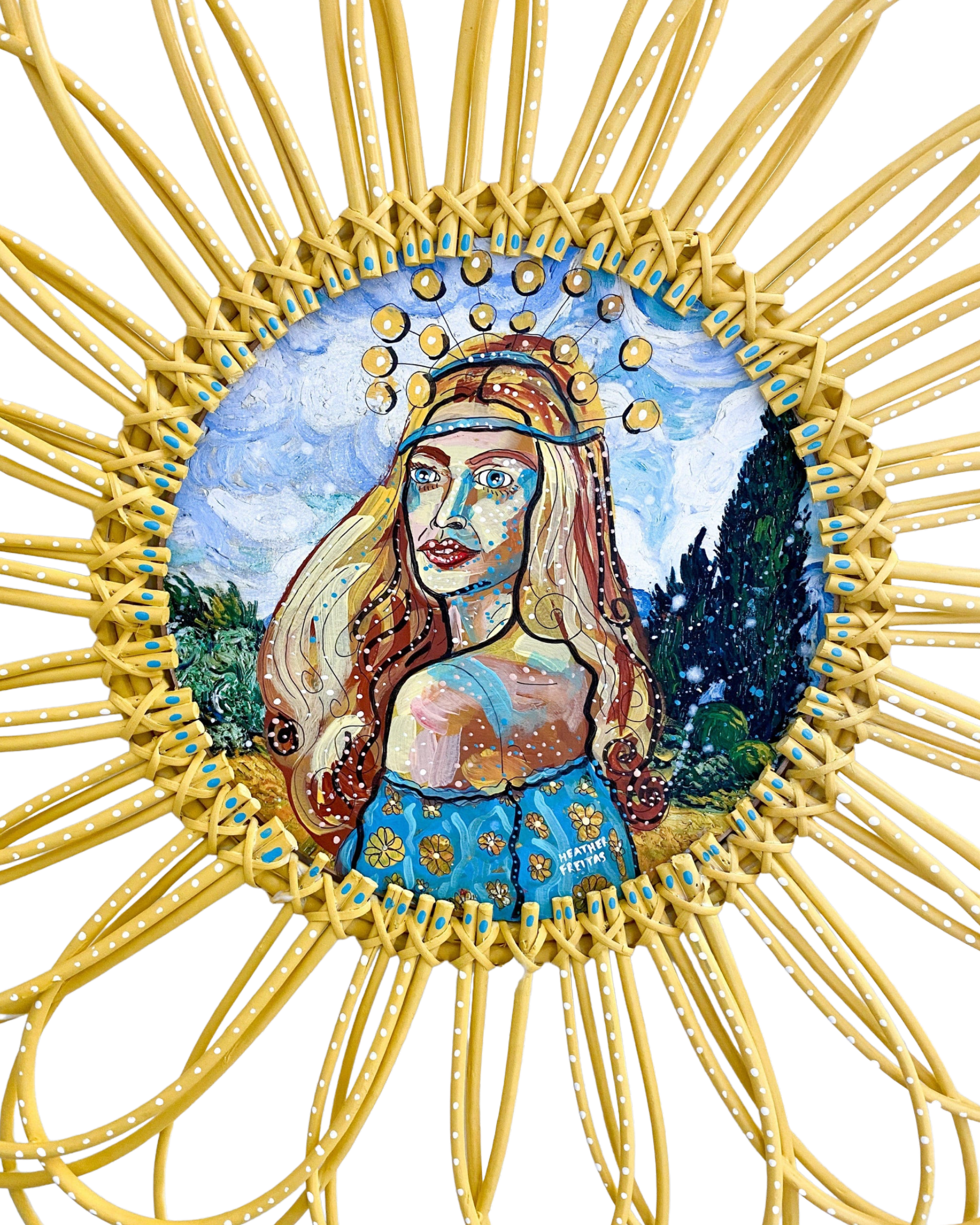 Sun Goddess - Van Gogh Remaster - Heather Freitas