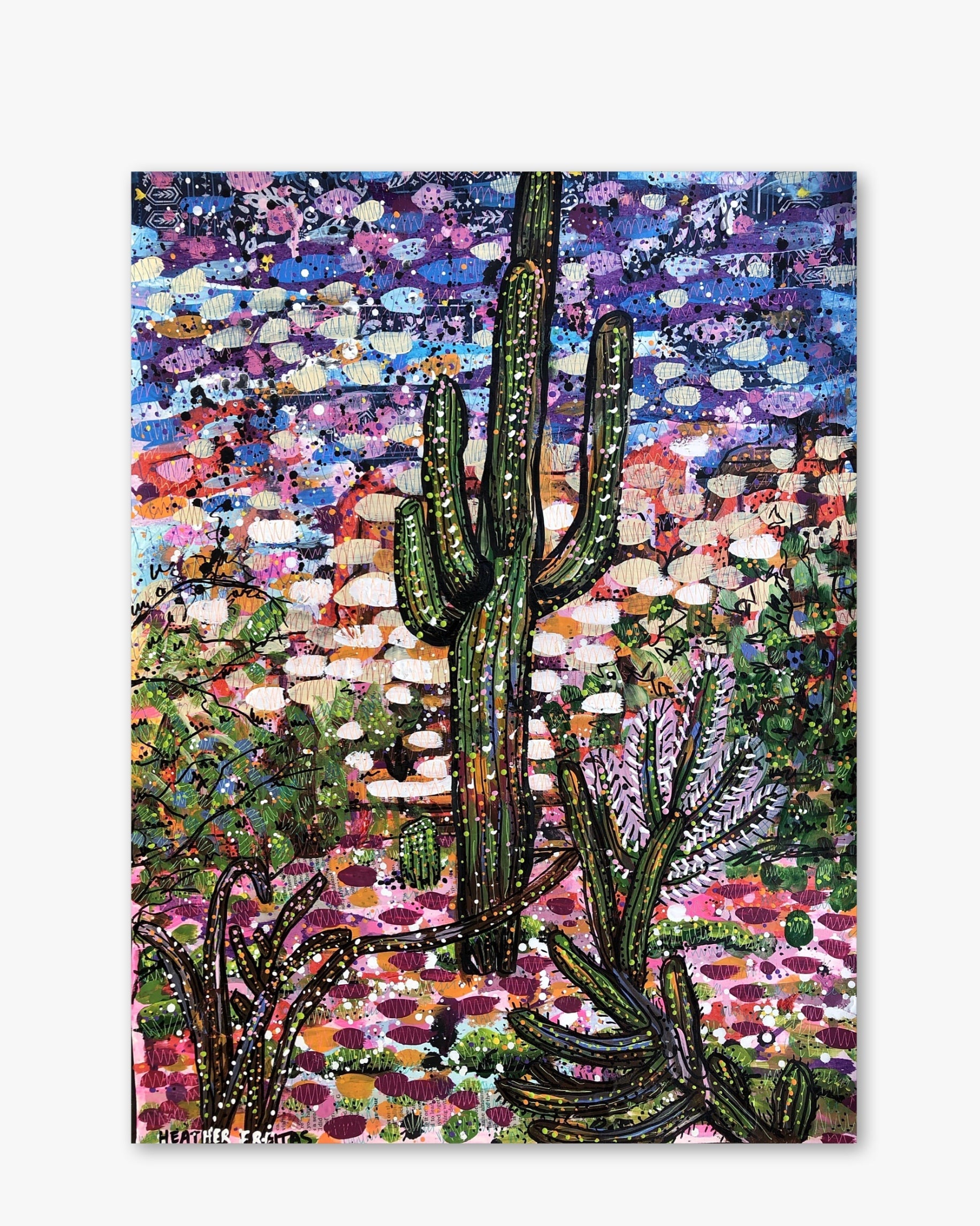 Sunset tides ( Original Painting )