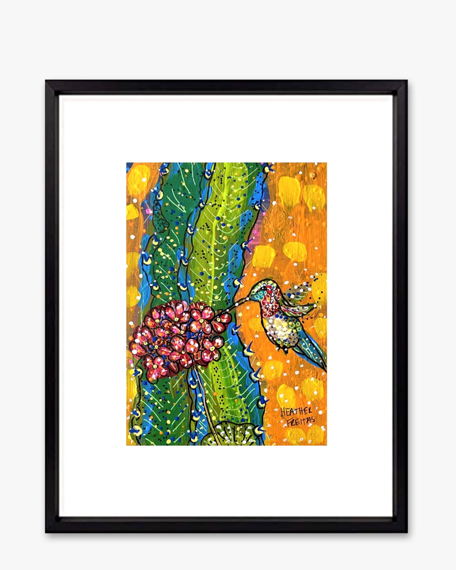 Tangerine Bliss Hummingbird