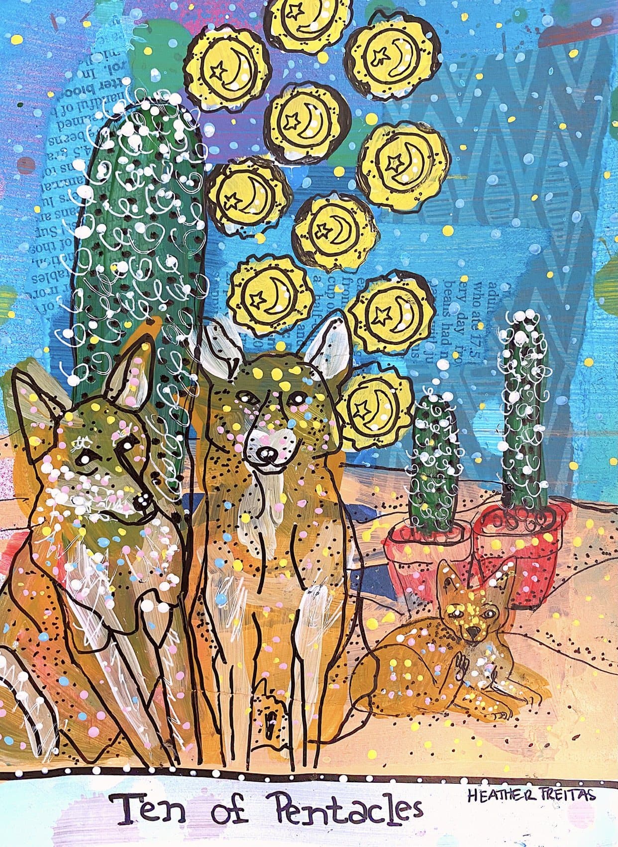 Ten Of Pentacles Heather Freitas