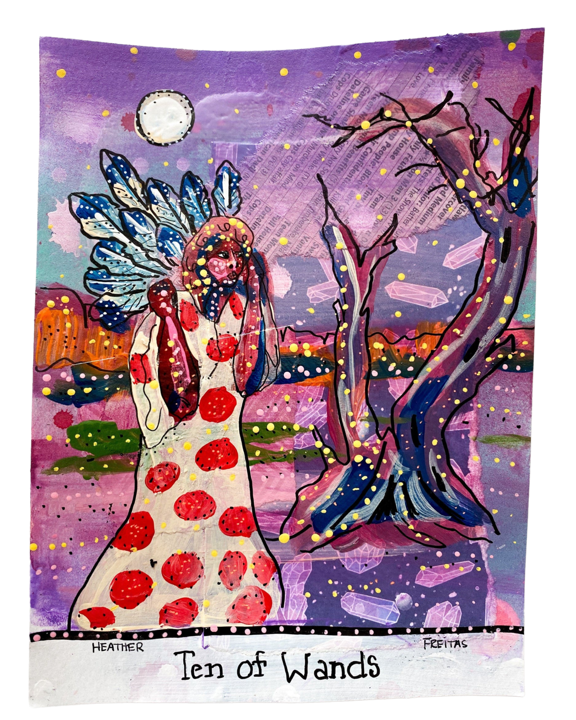 Ten Of Wands - Heather Freitas