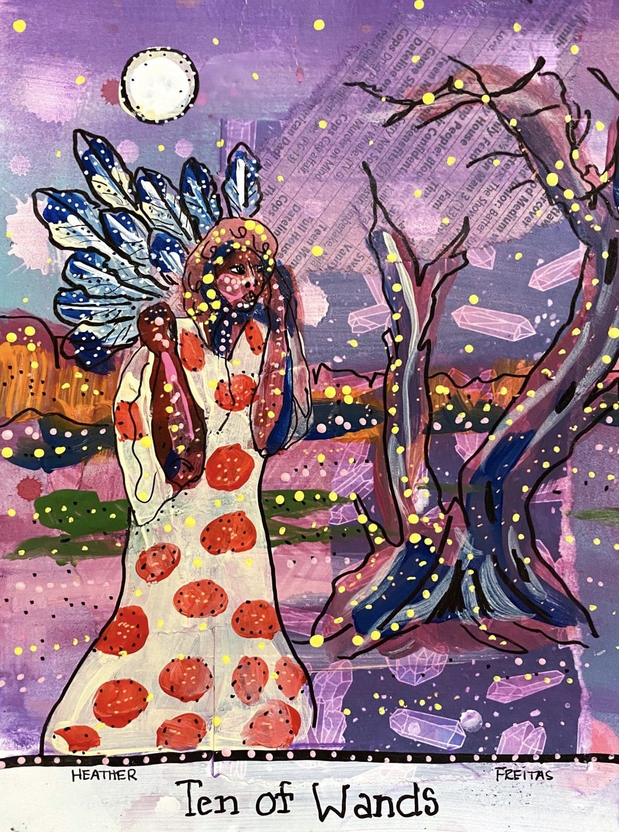 Ten Of Wands Heather Freitas