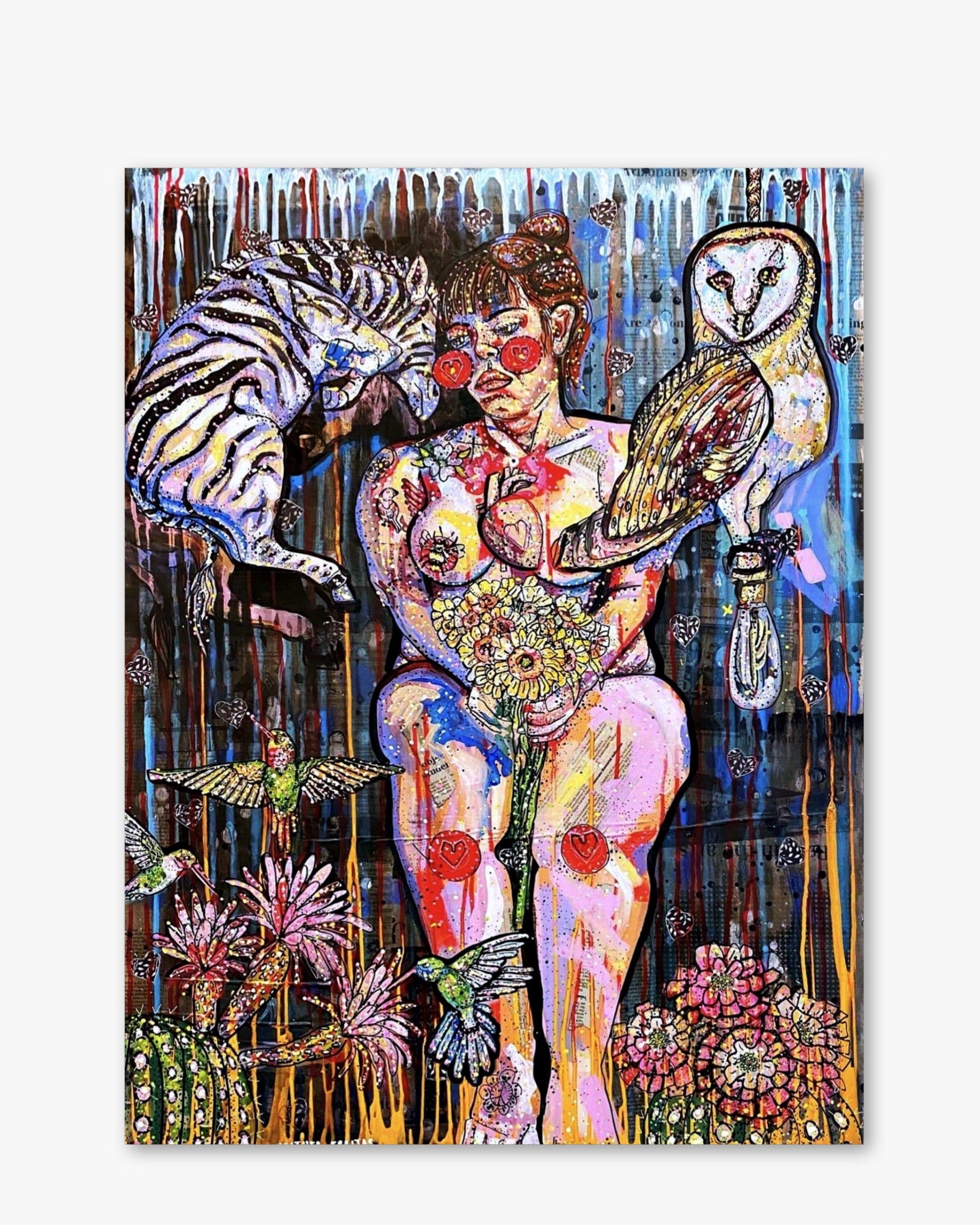 The Conclusion Of Reality ( Original Painting )