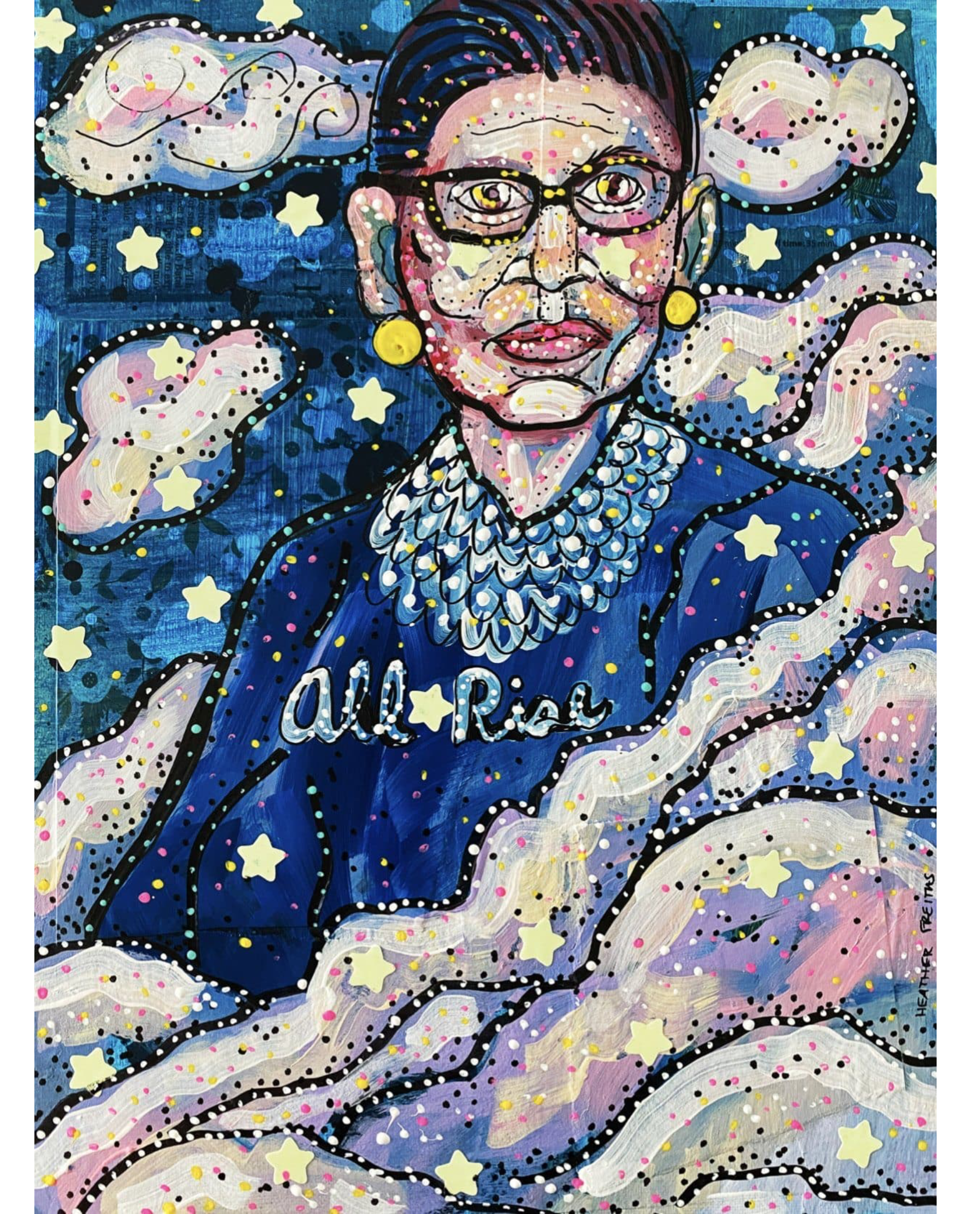 The Watch- RBG ( I GLOW in the dark ) - Heather Freitas