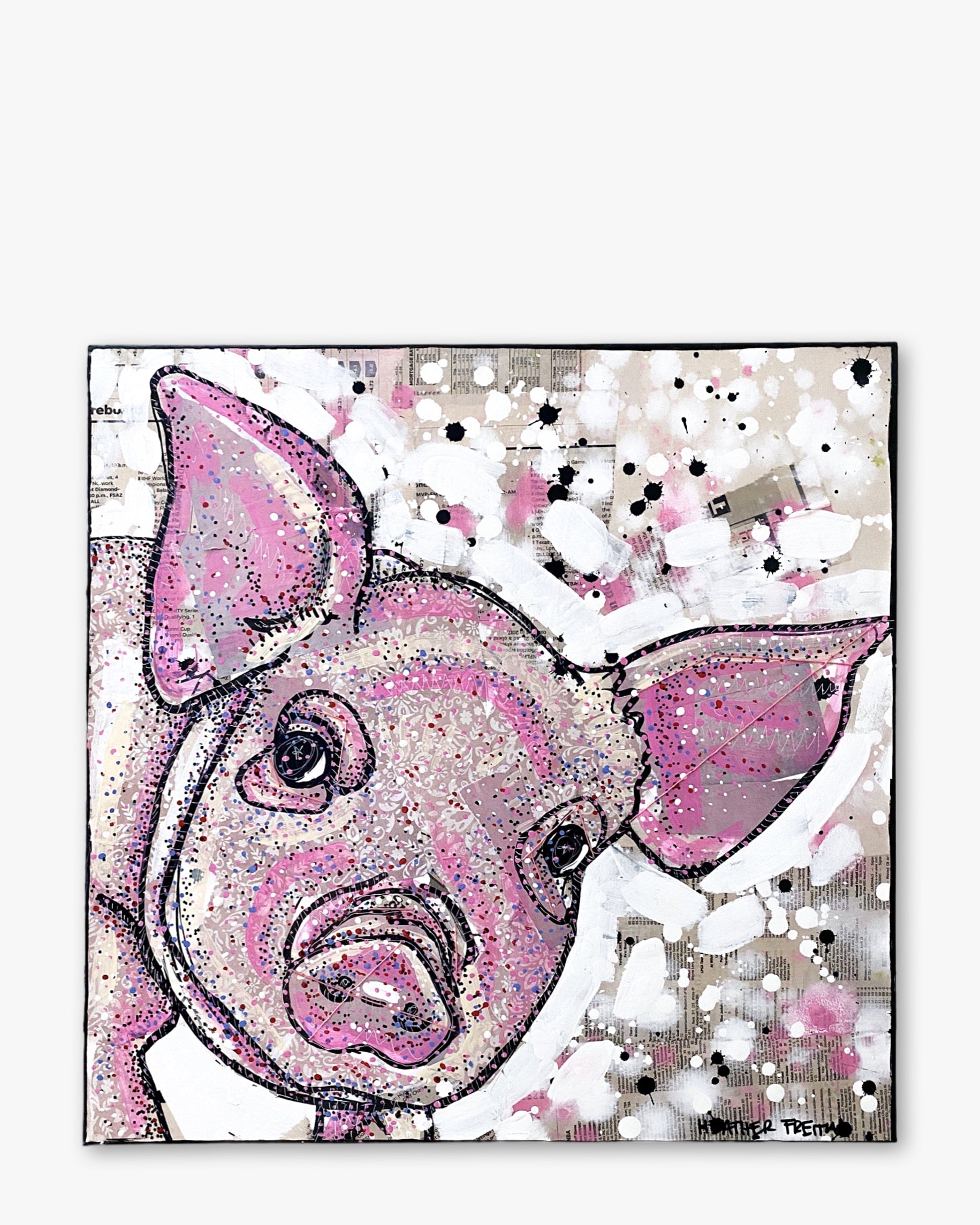 This Little Piggy ( Original Painting )
