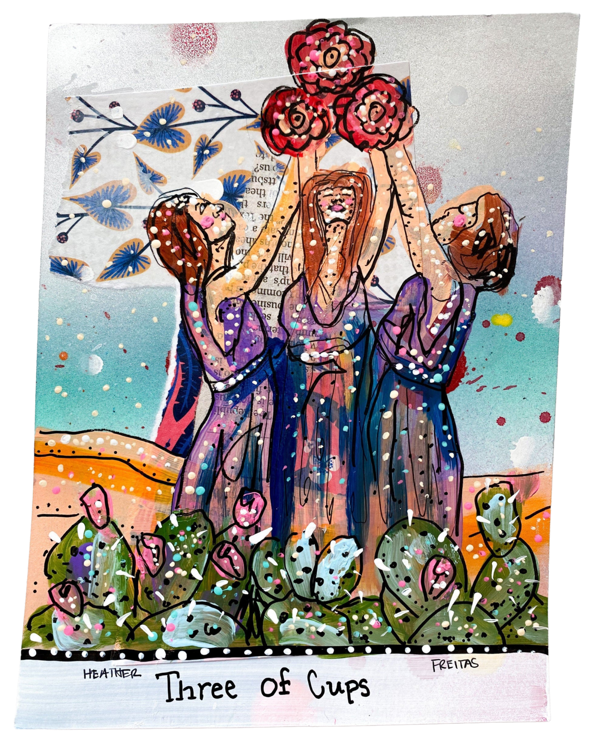 Three Of Cups - Heather Freitas