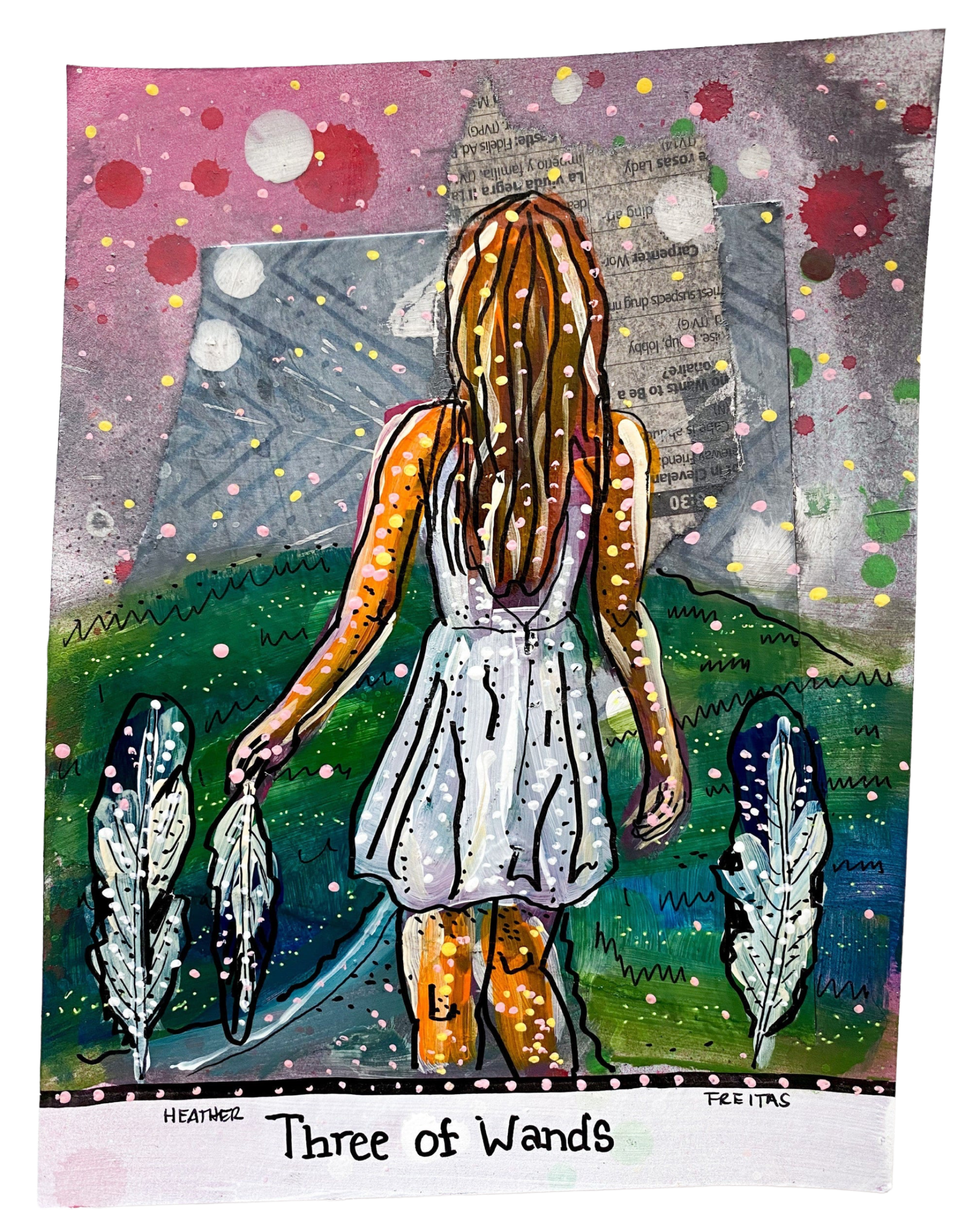 Three Of Wands - Heather Freitas