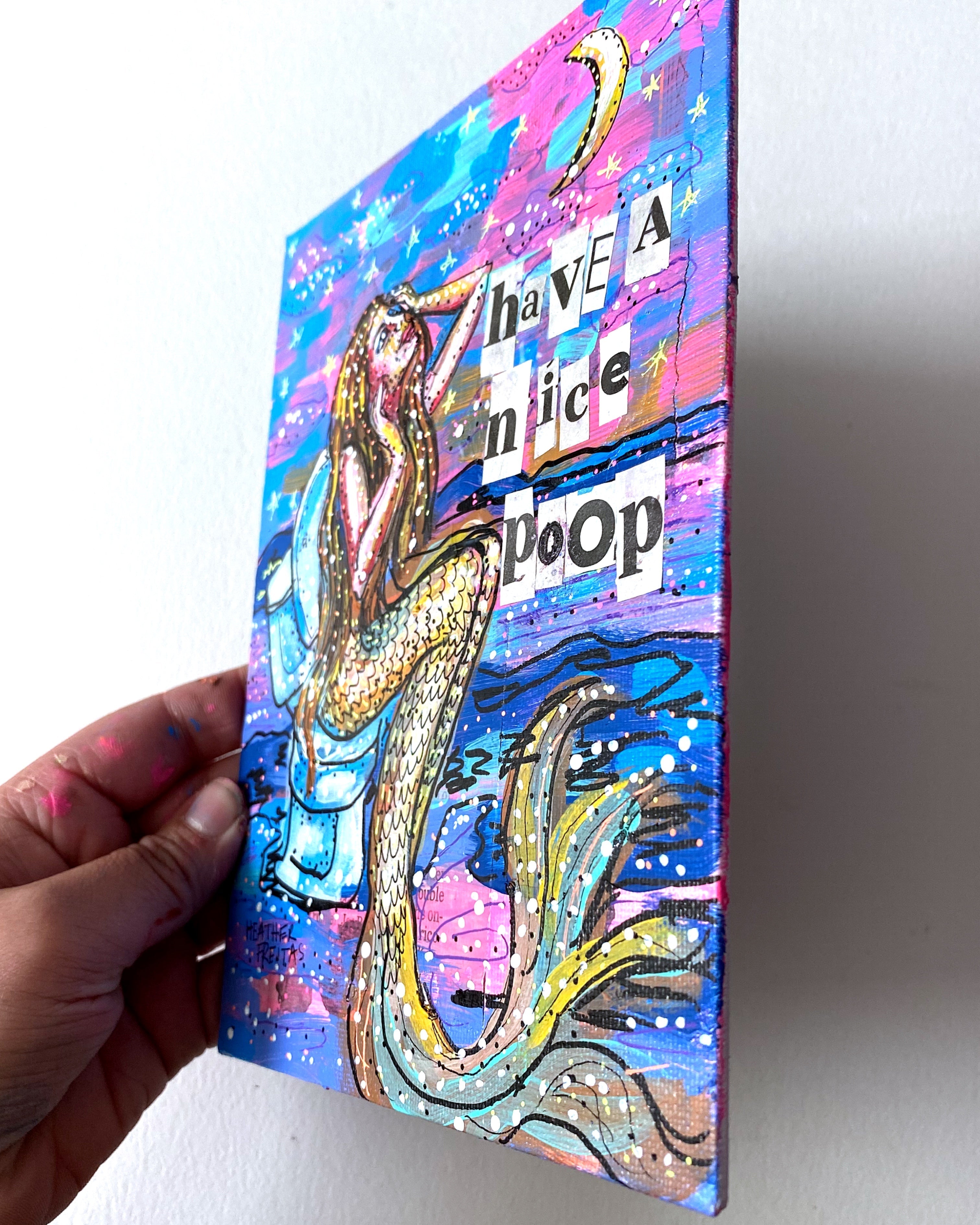 Twilight Mermaid Have A Nice Poop - Heather Freitas