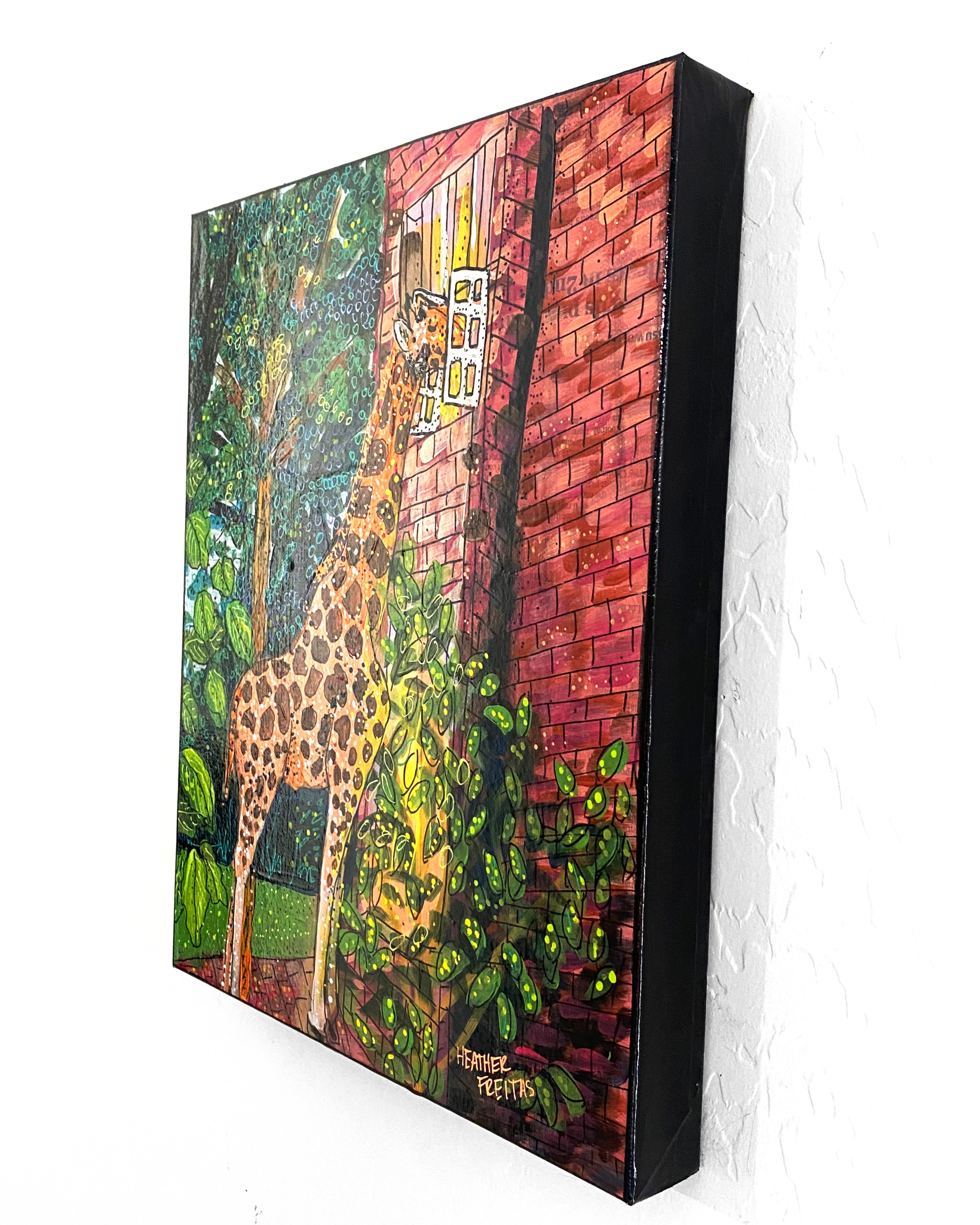 Twilight Snack Giraffe - Heather Freitas