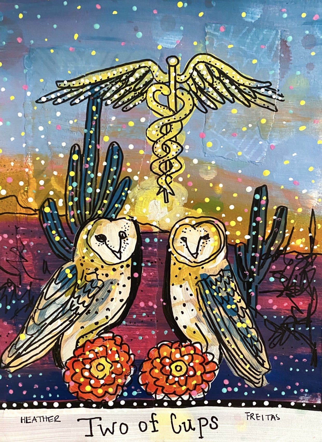 Two Of Cups Heather Freitas