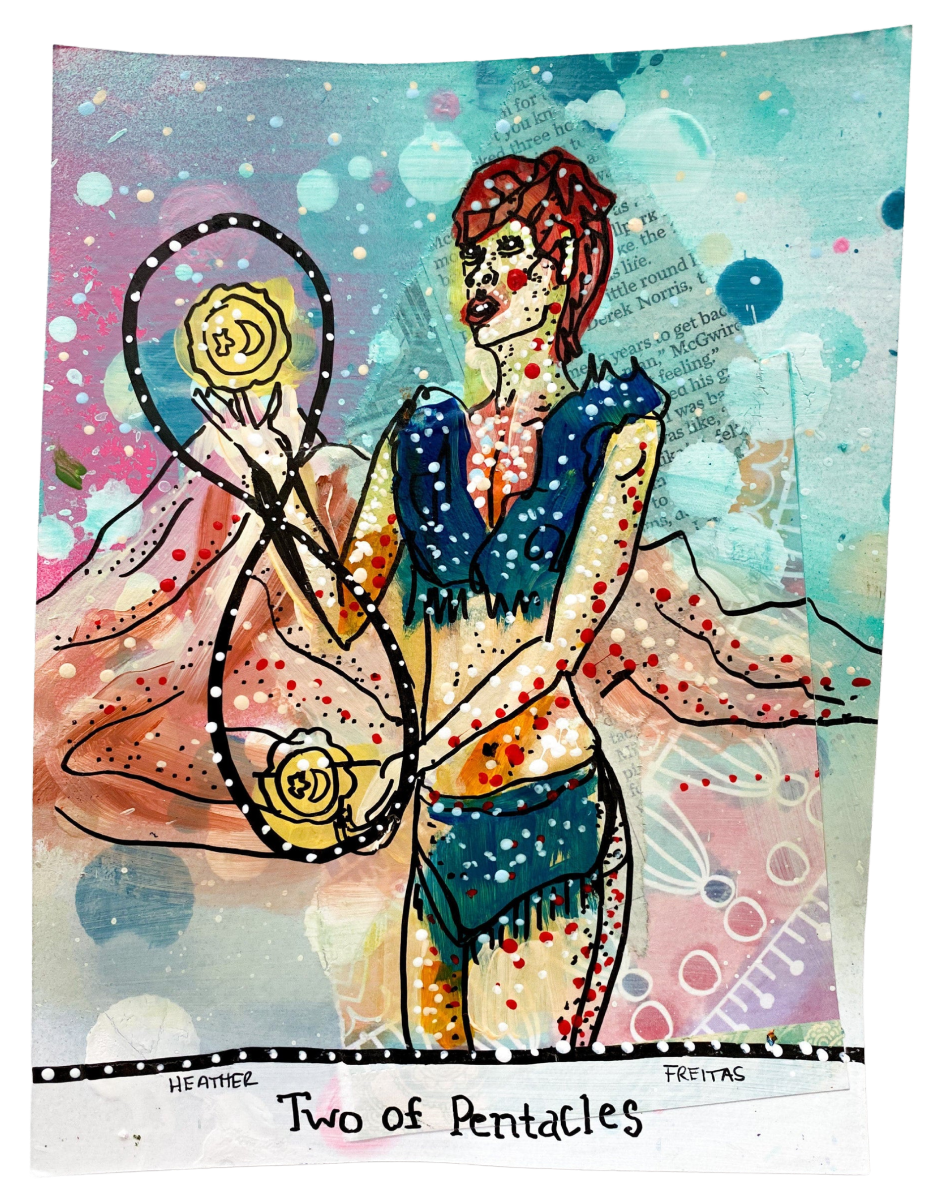 Two Of Pentacles - Heather Freitas
