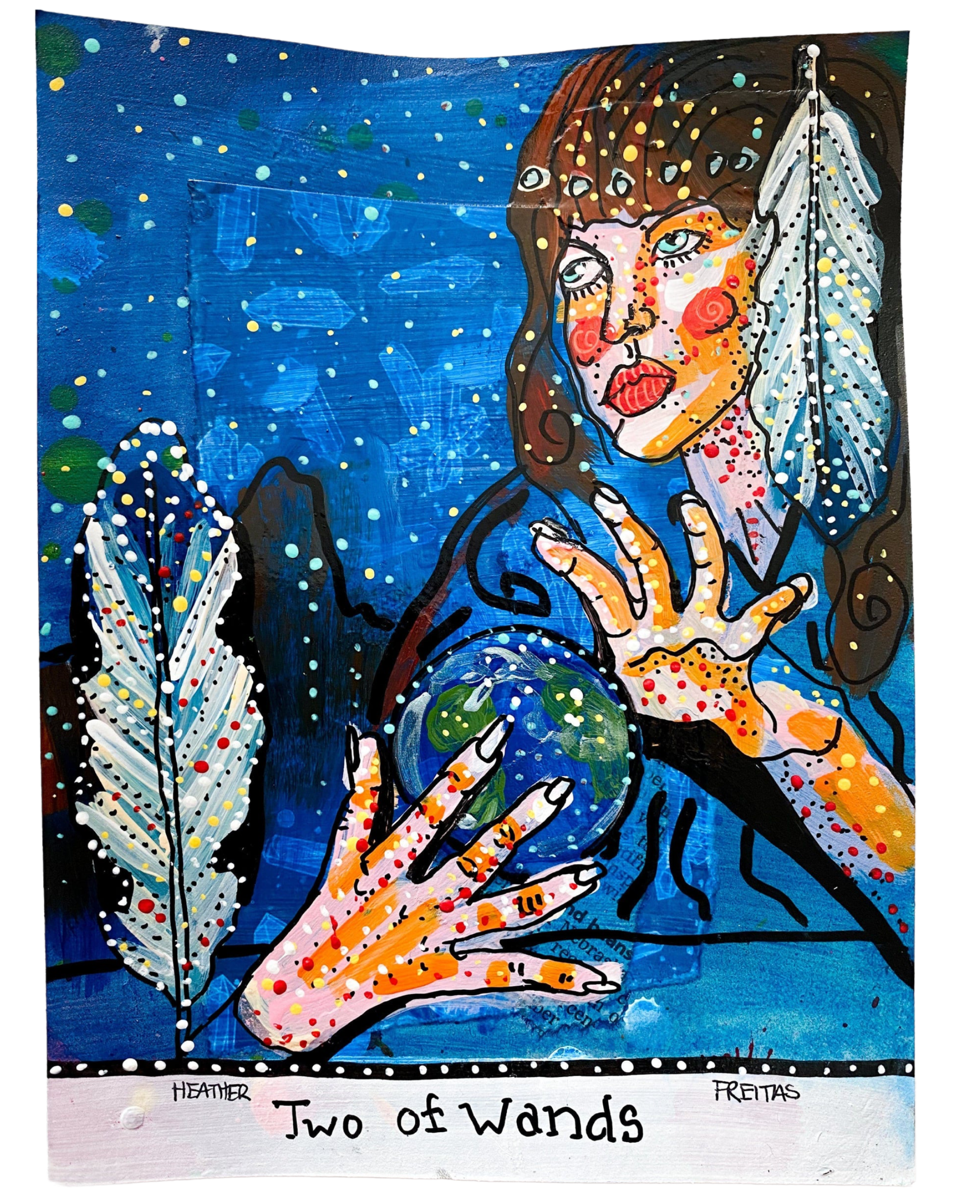 Two Of Wands - Heather Freitas