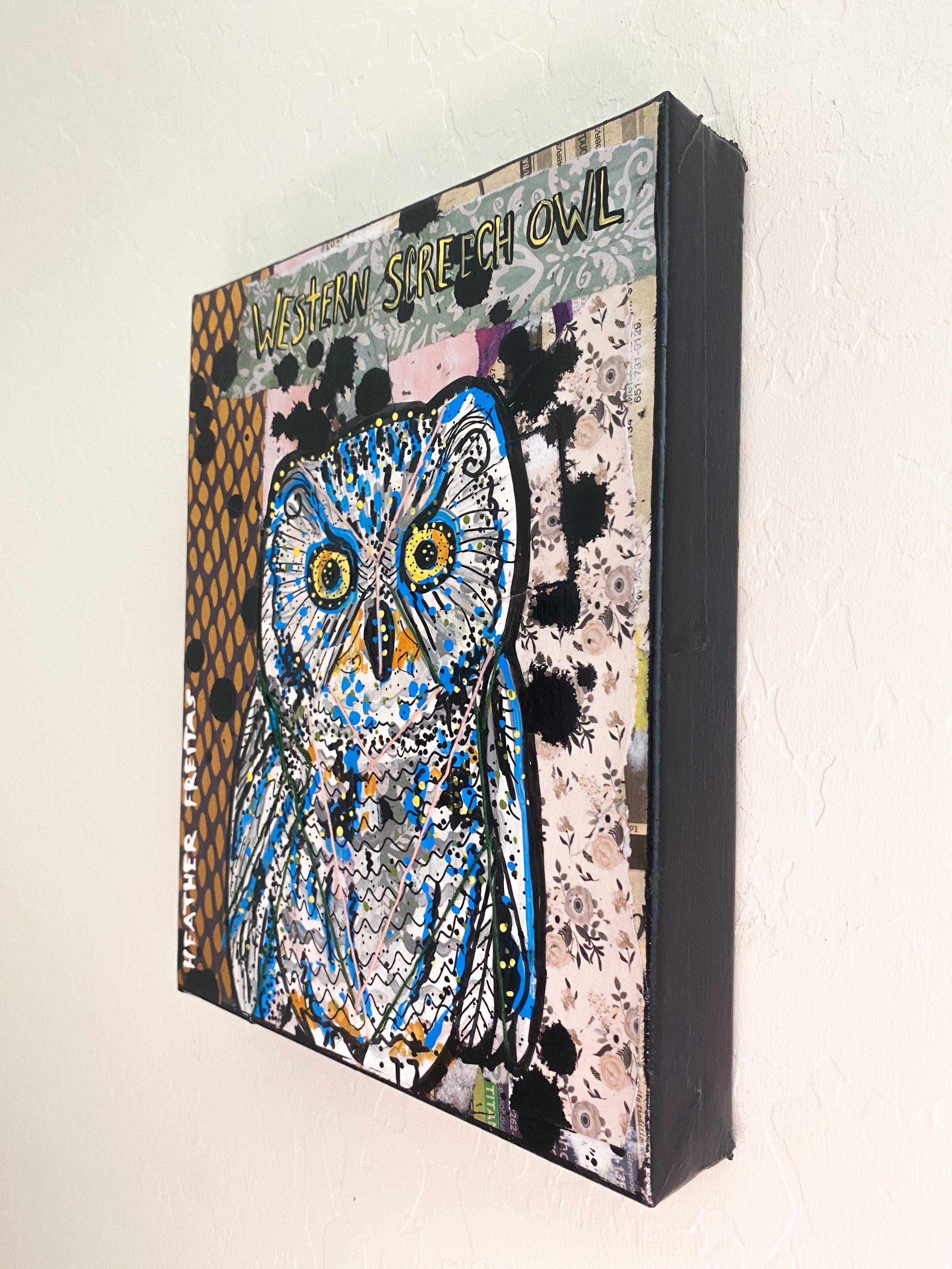 Western Screech Owl Heather Freitas