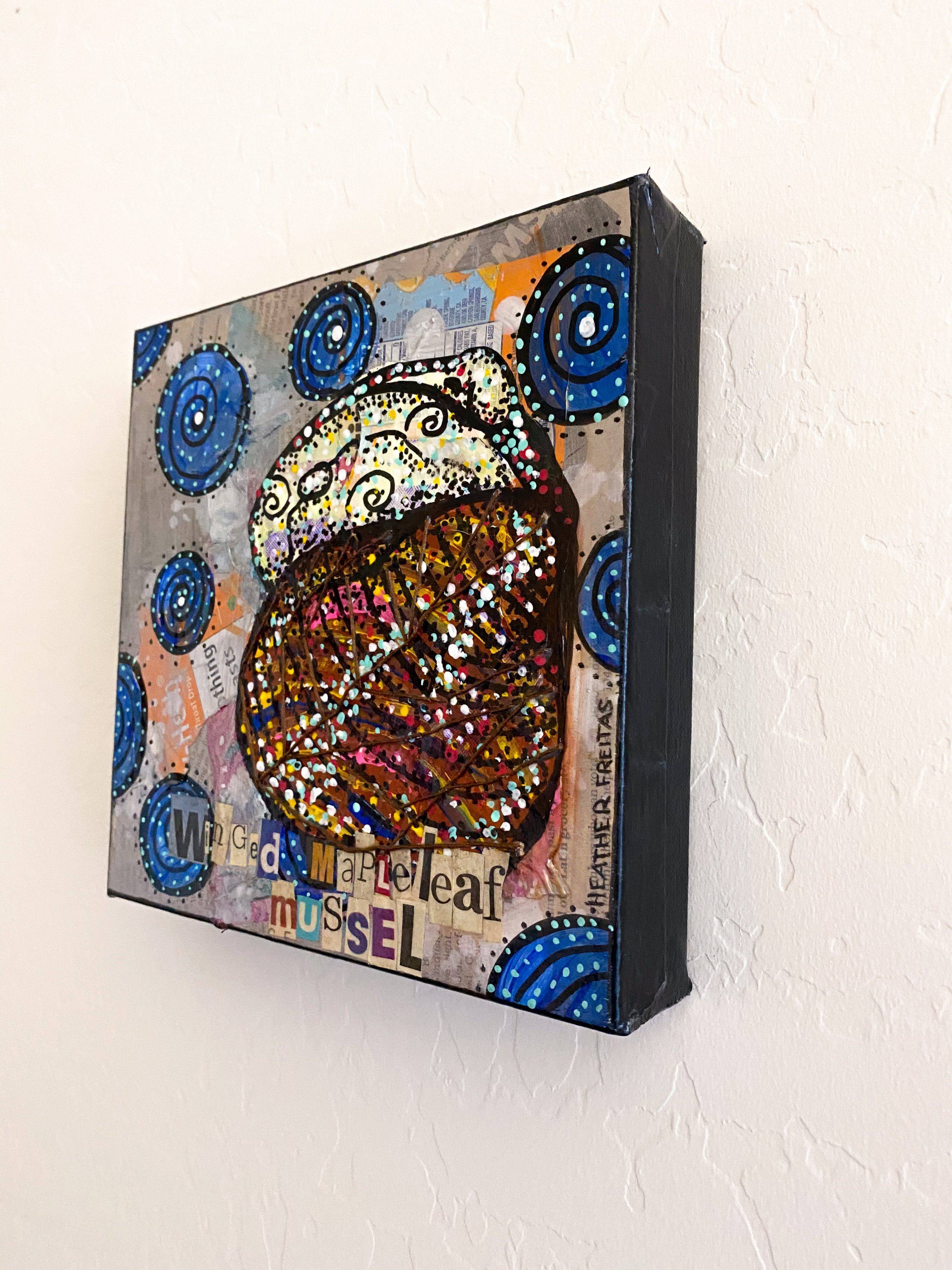 Winged Maple leaf mussel Heather Freitas