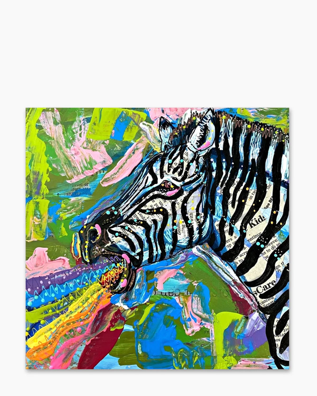 Zebra Vibes & Rainbow Tides - Heather Freitas