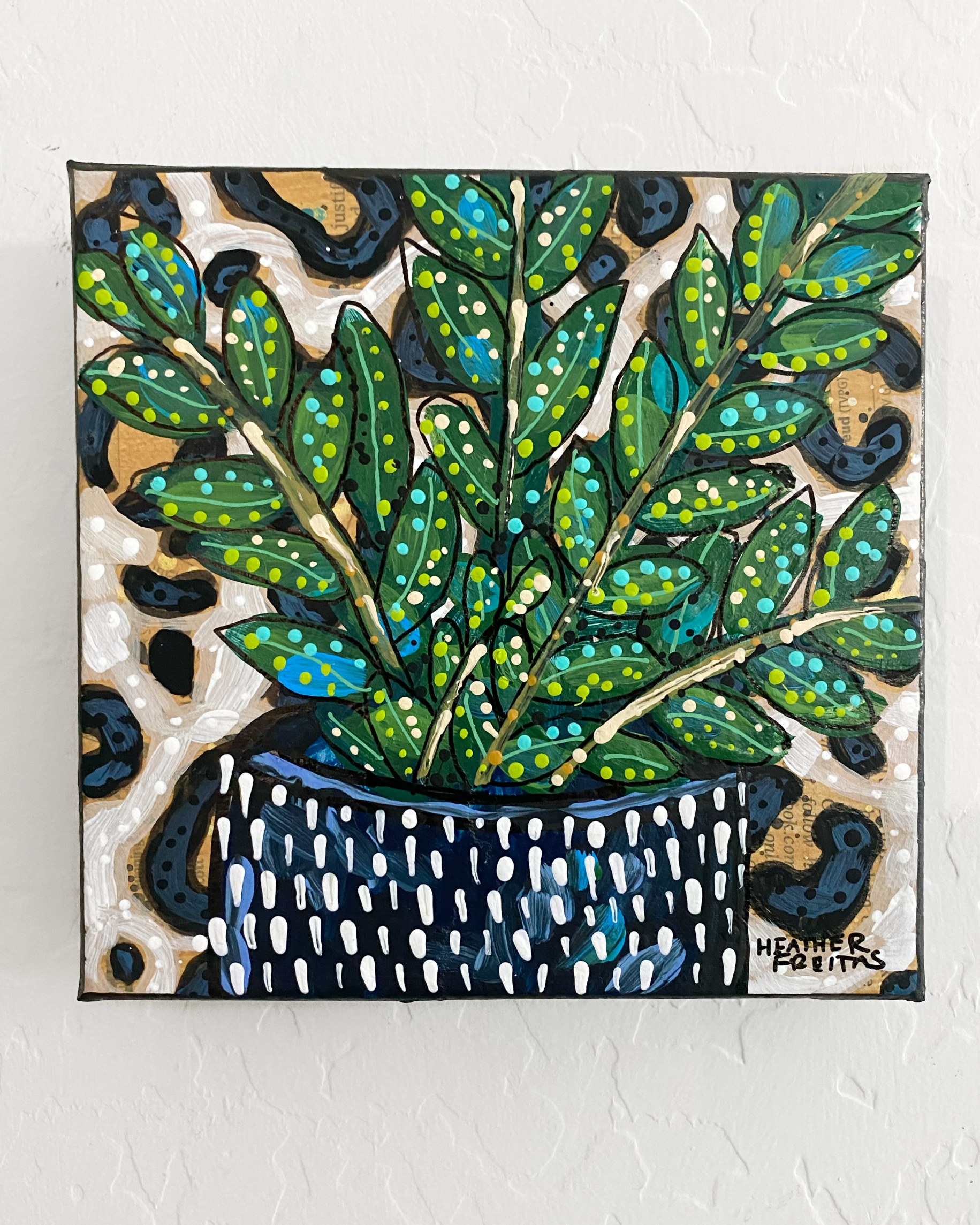 ZZ Plant ( Original Painting )