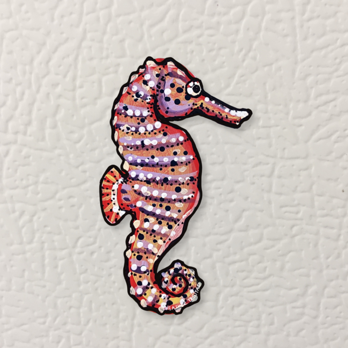 Sea Horse Magnet ( Die-Cut )