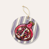 Pomegranate Ceramic Ornament
