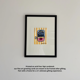 Sardines Fine Art Greeting Card