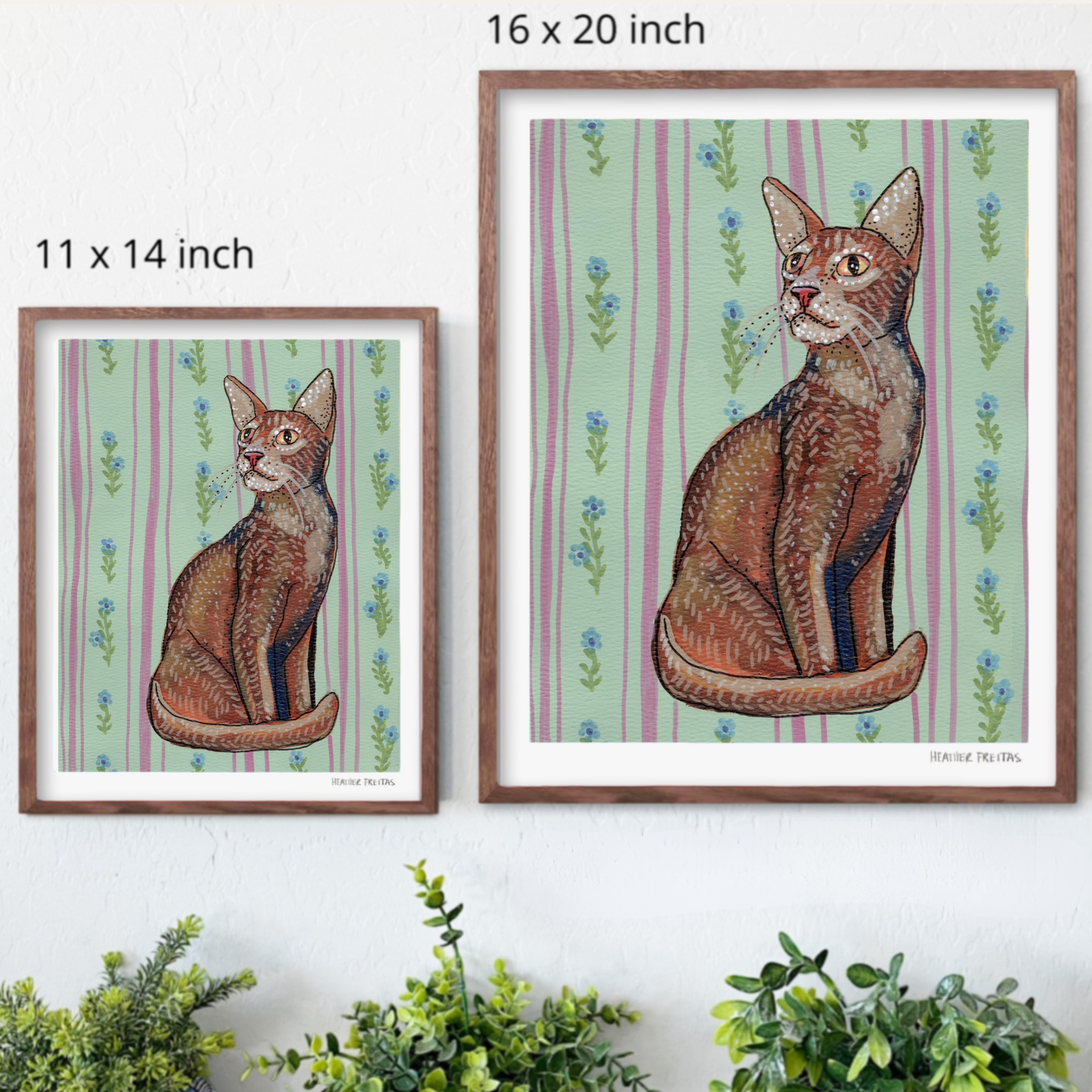 Abyssinian Cat Fine Art Print