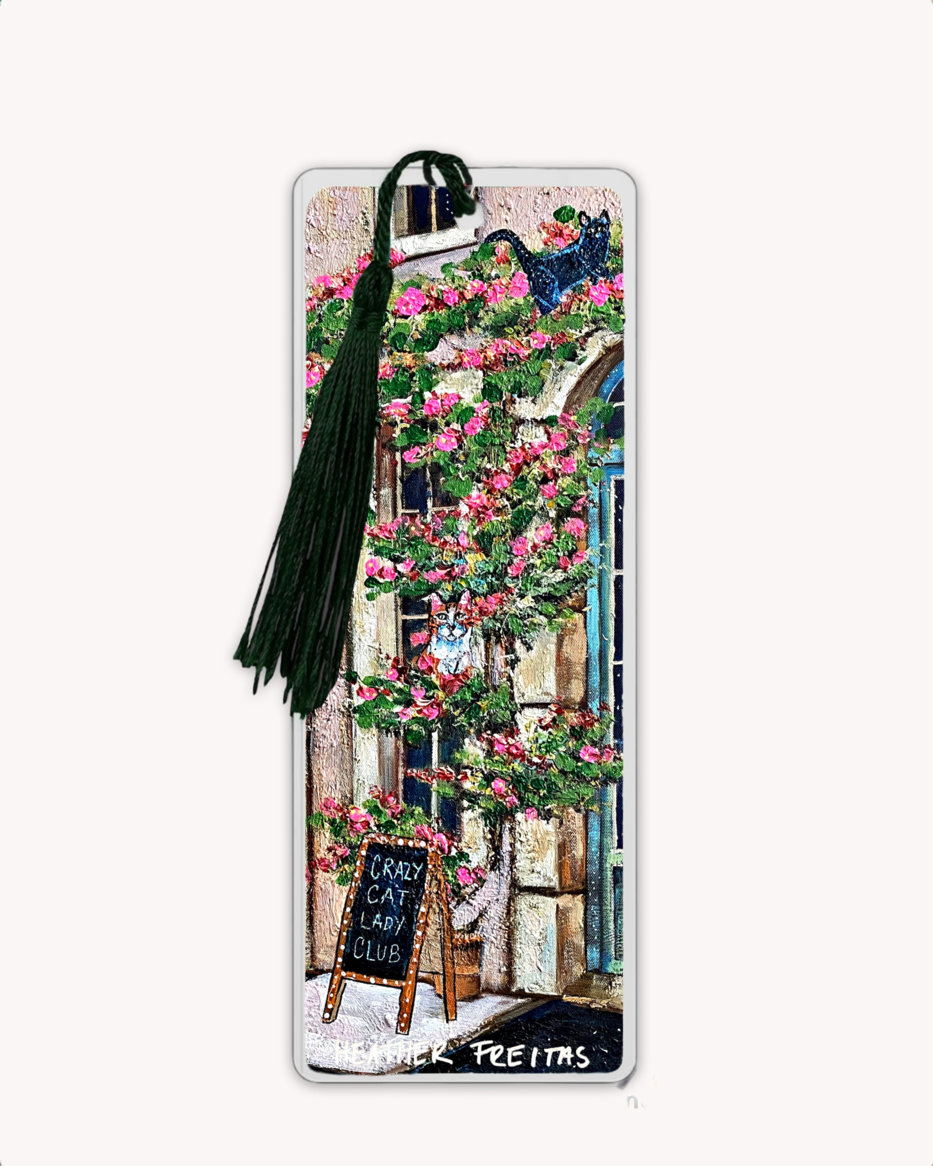 Crazy Cat Lady Club Bookmark