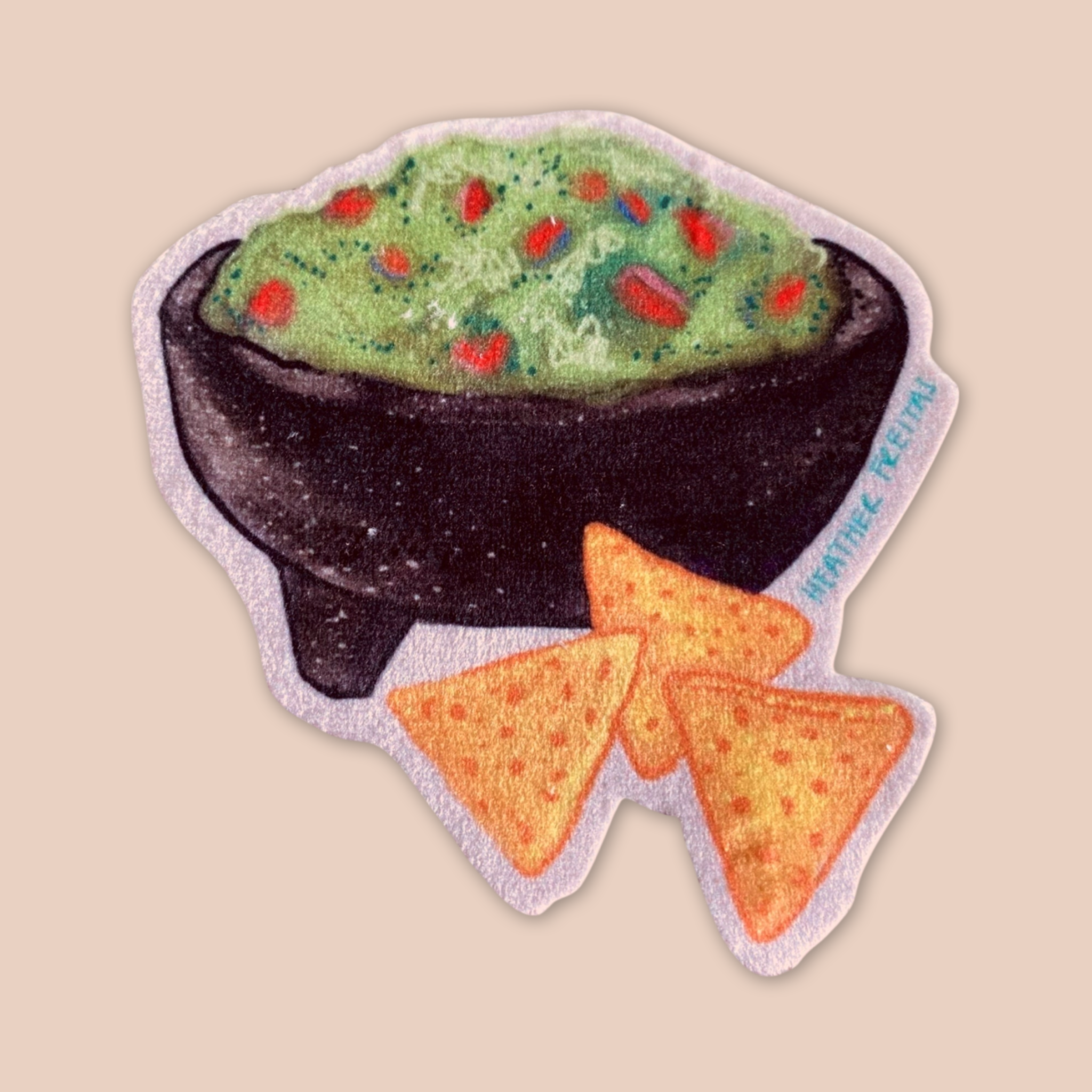 Guacamole - Sew On Velveteen Patch