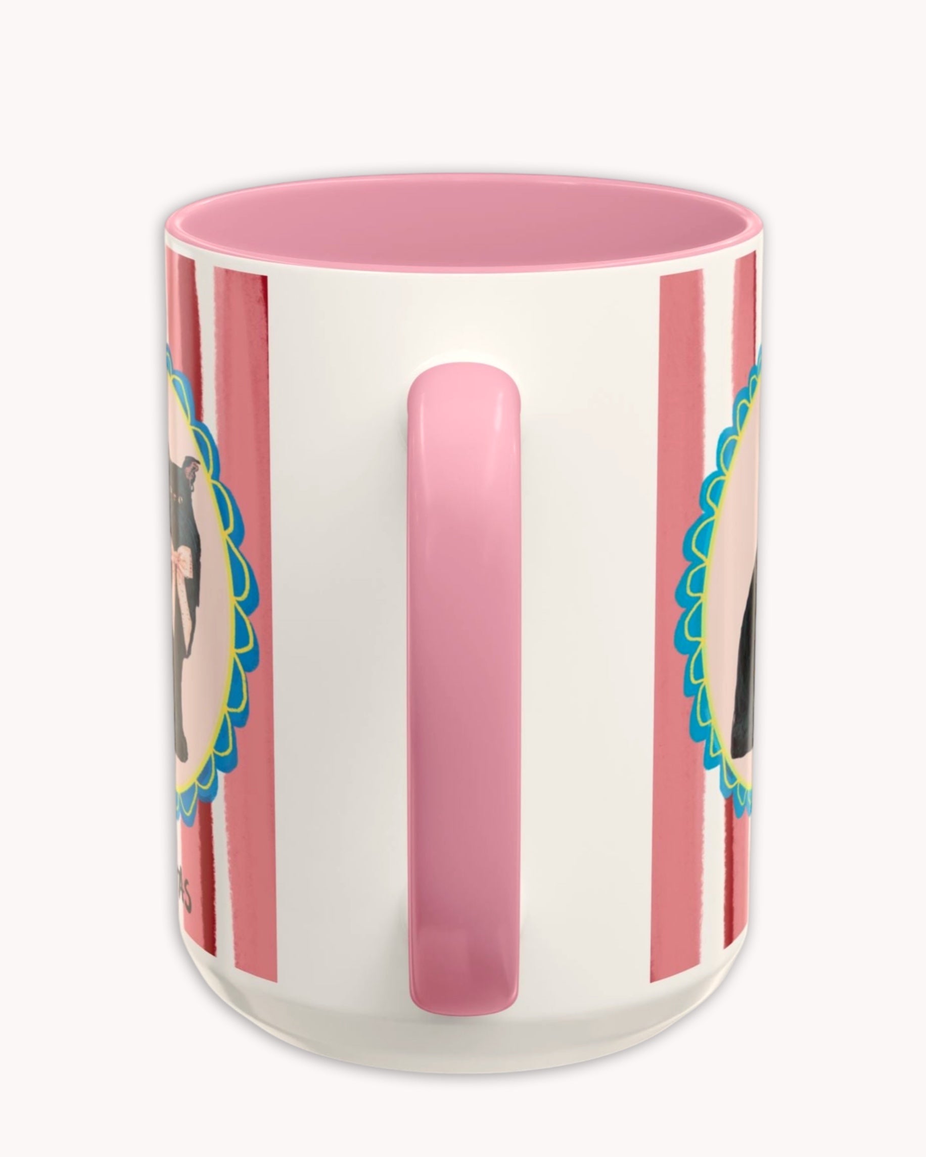 Black Persian Cat Coffee Mug 15oz