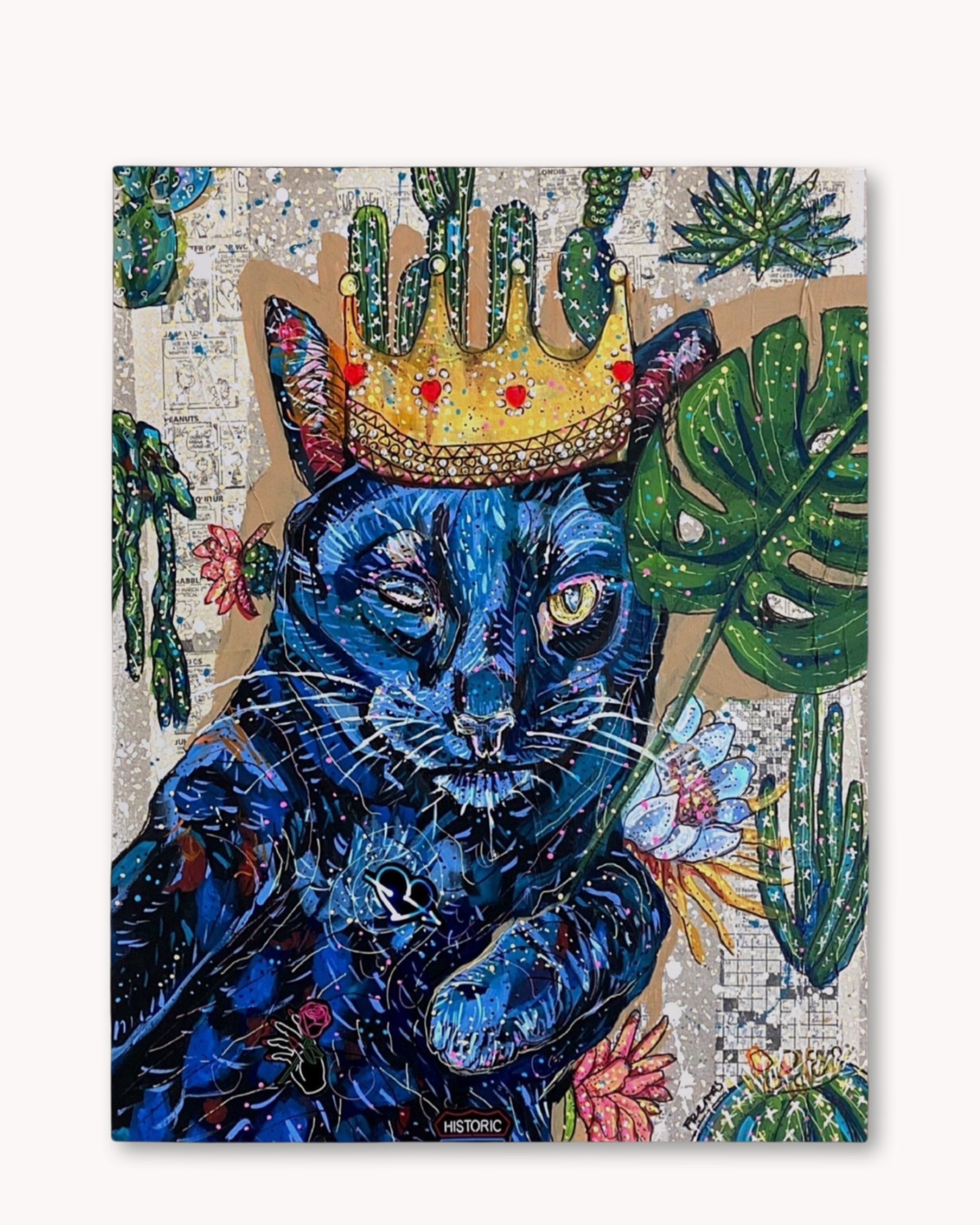 King Cat - Economy Print
