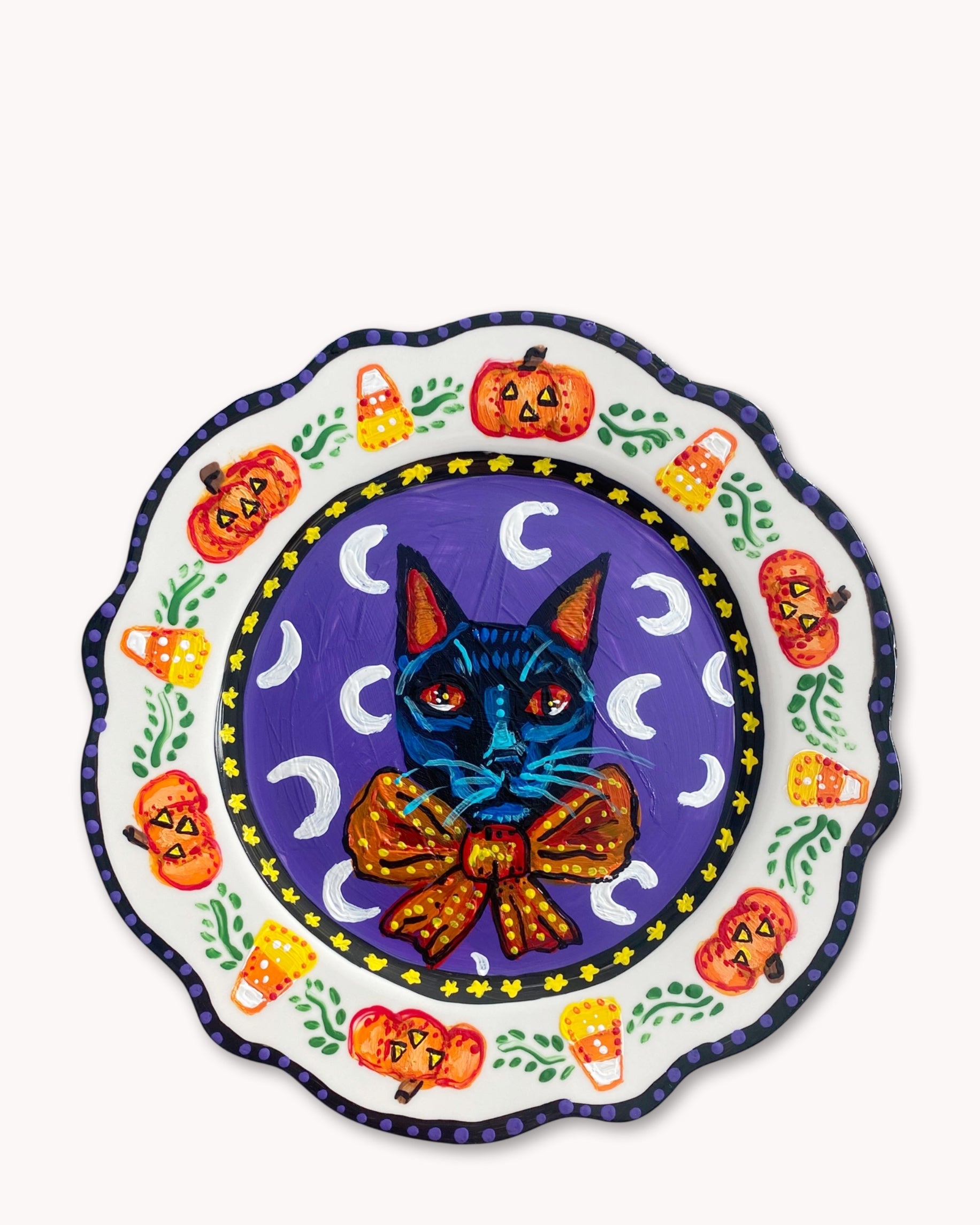 Halloween 2025 Collectors Plate ( Original Artwork )