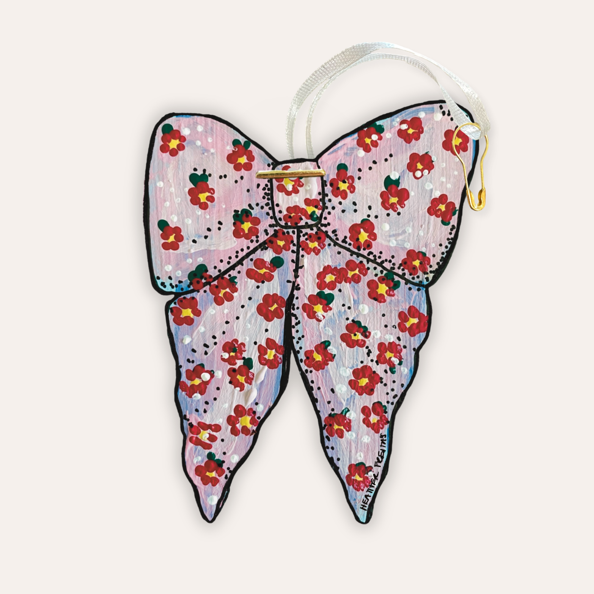 Pink Ribbon Gift Tag