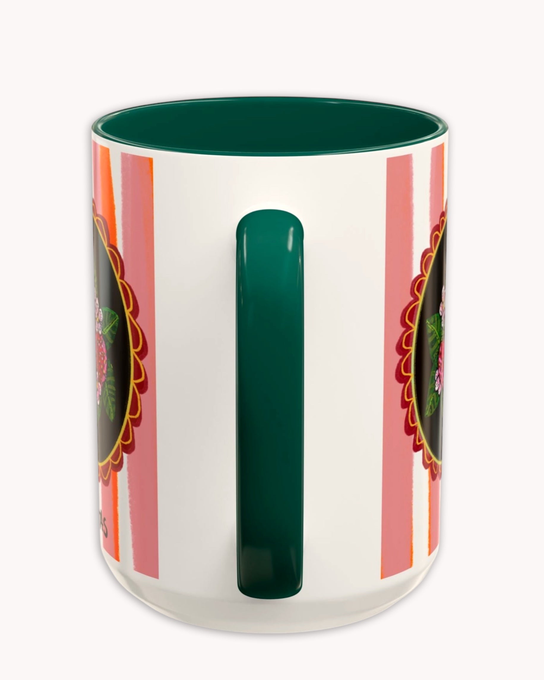 Strawberry Coffee Mug 15oz