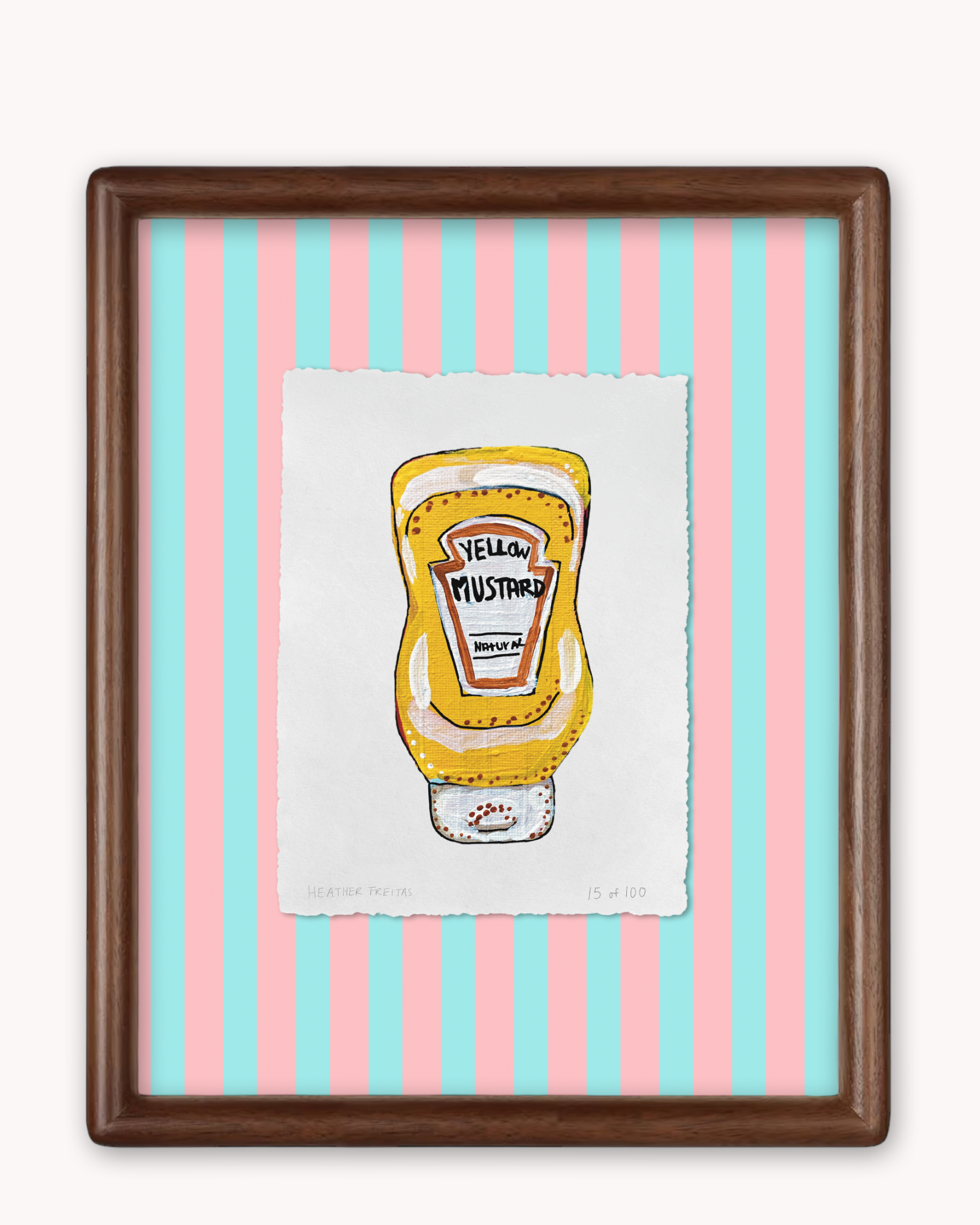 Mustard Limited Edition Framed Print