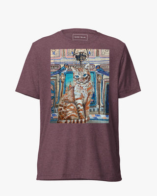 Royal Tabby Cat Unisex Short Sleeve T-shirt