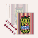 Dill Pickle Spears - Paint by Numbers Kit