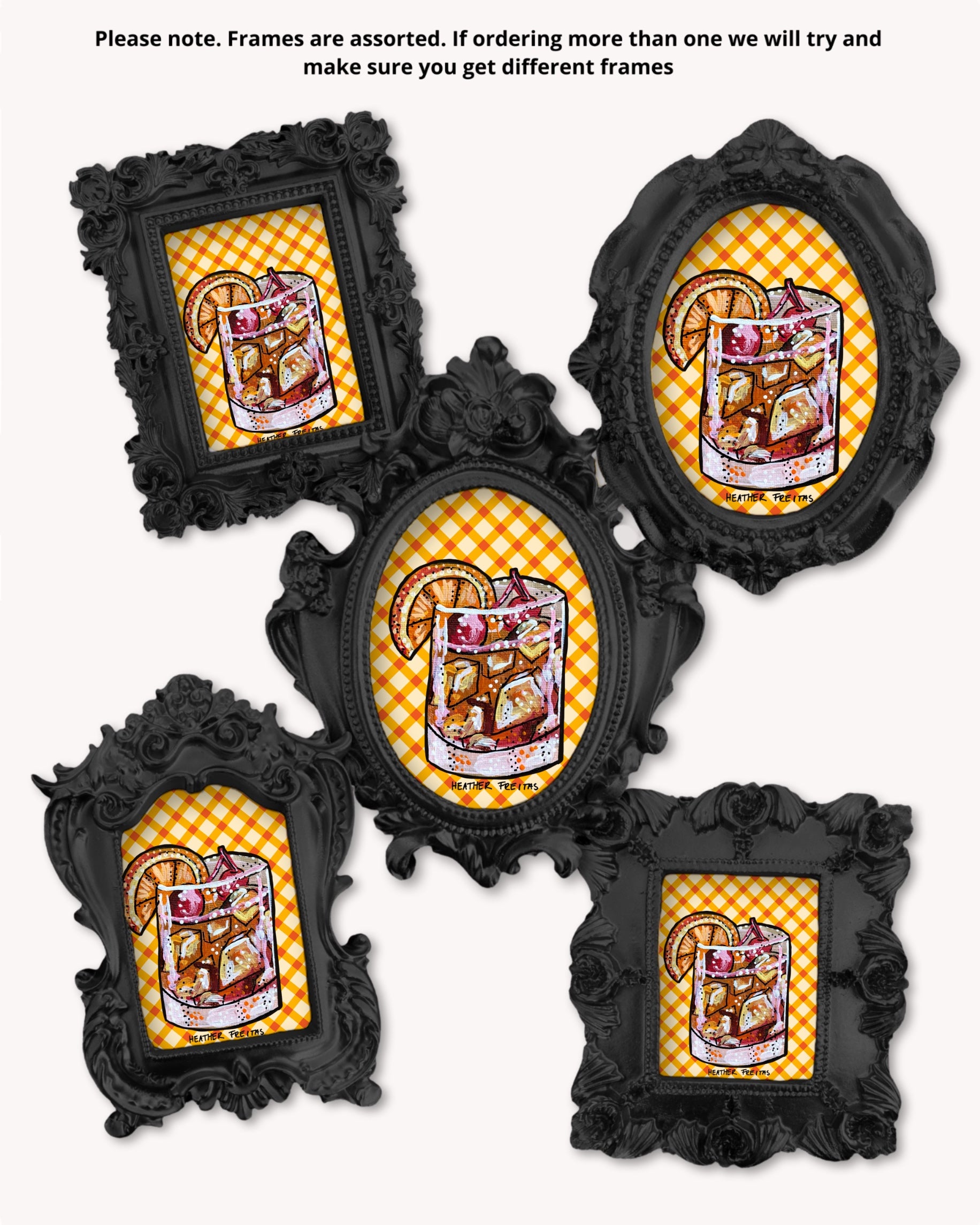 Old Fashioned - Mini framed print