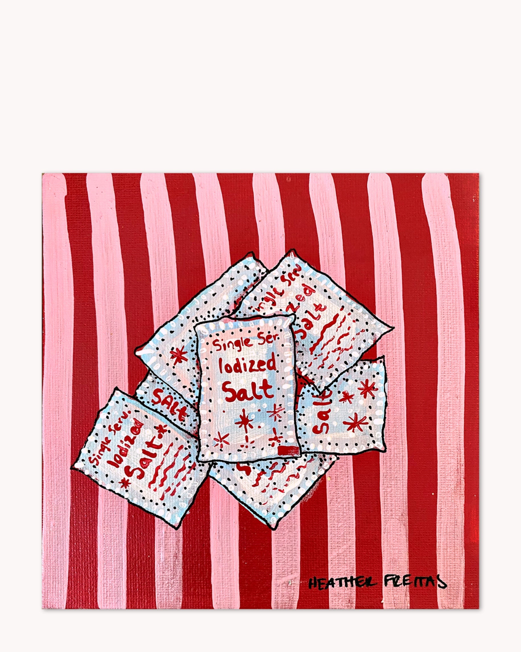 Salt Packets ( Original Painting )