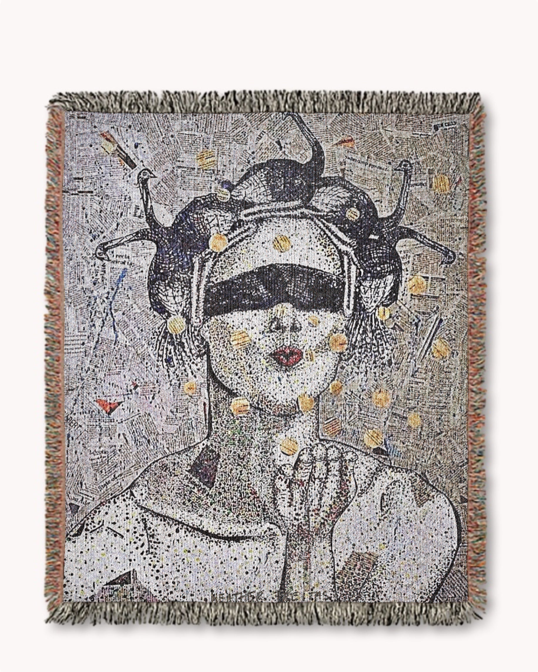 Denial Woven Blanket