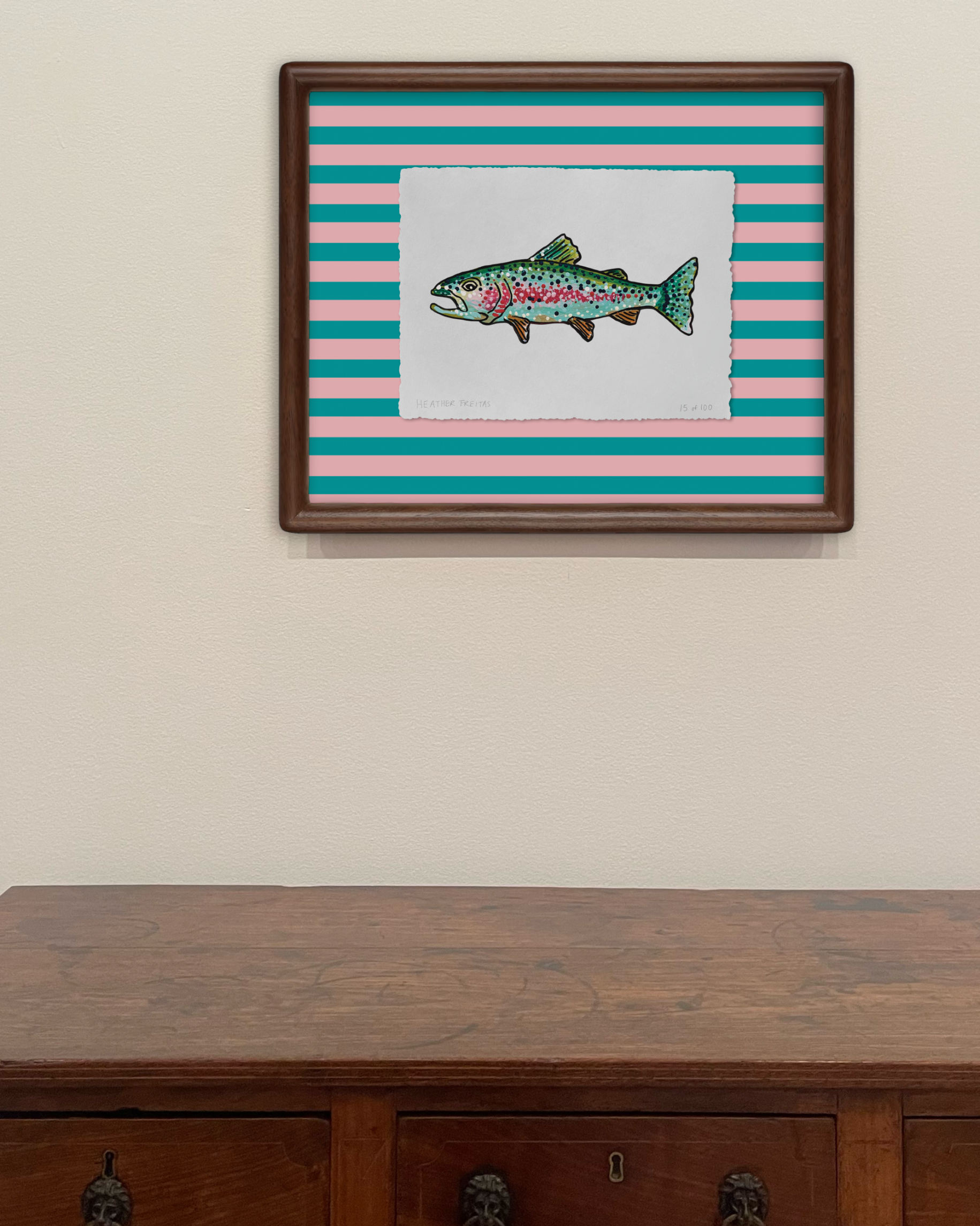 Trout Limited Edition Framed Print