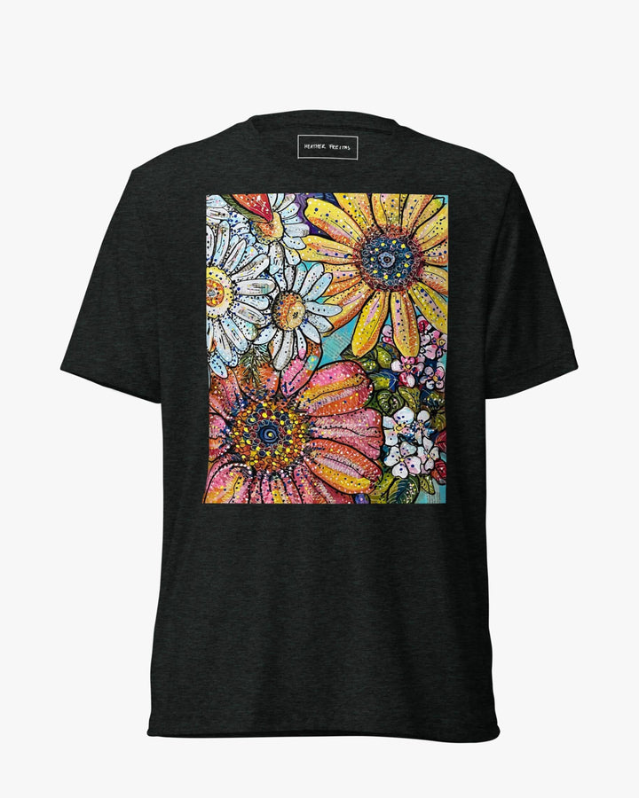 Flower Power Unisex Short Sleeve T-shirt