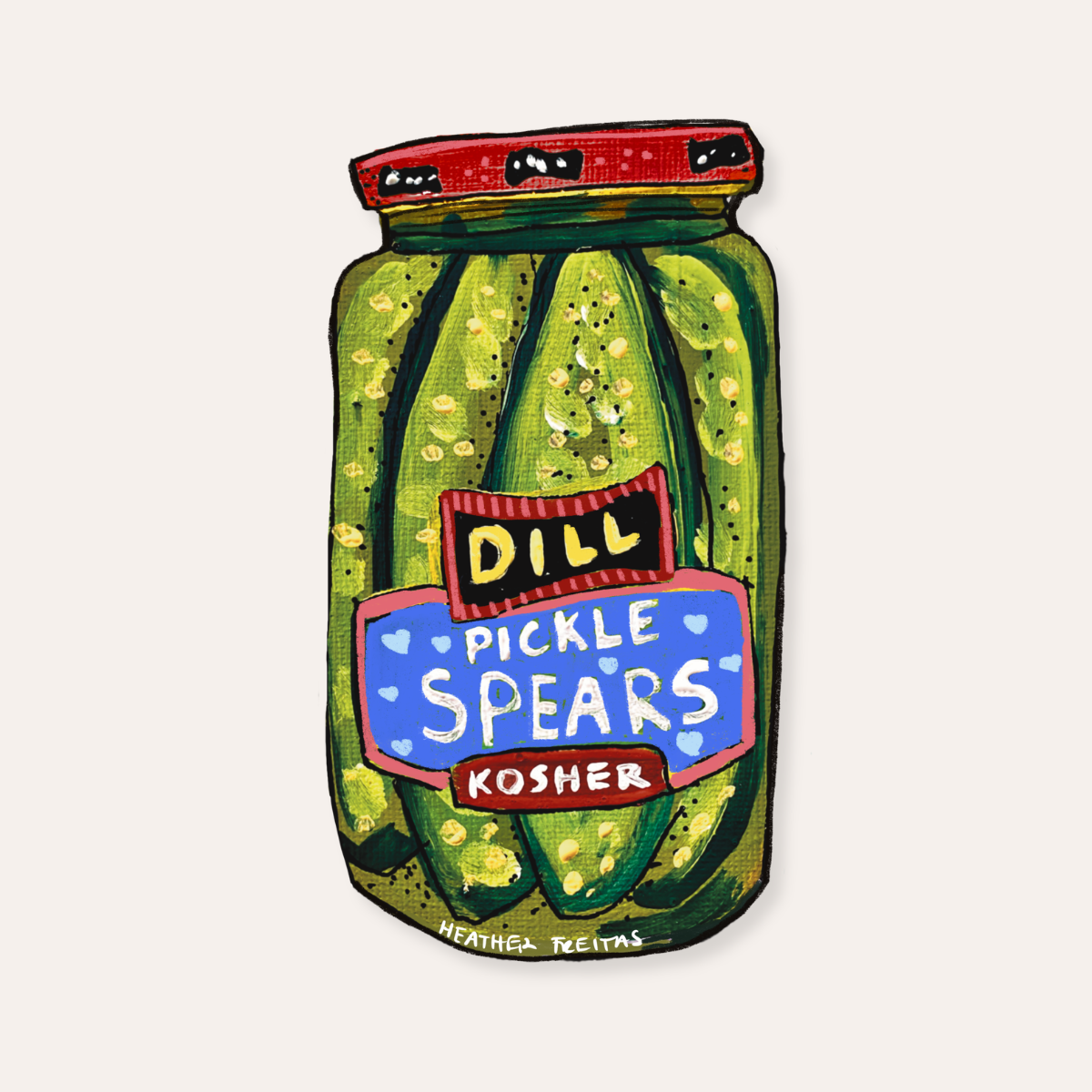 Pickle Pears Sticker