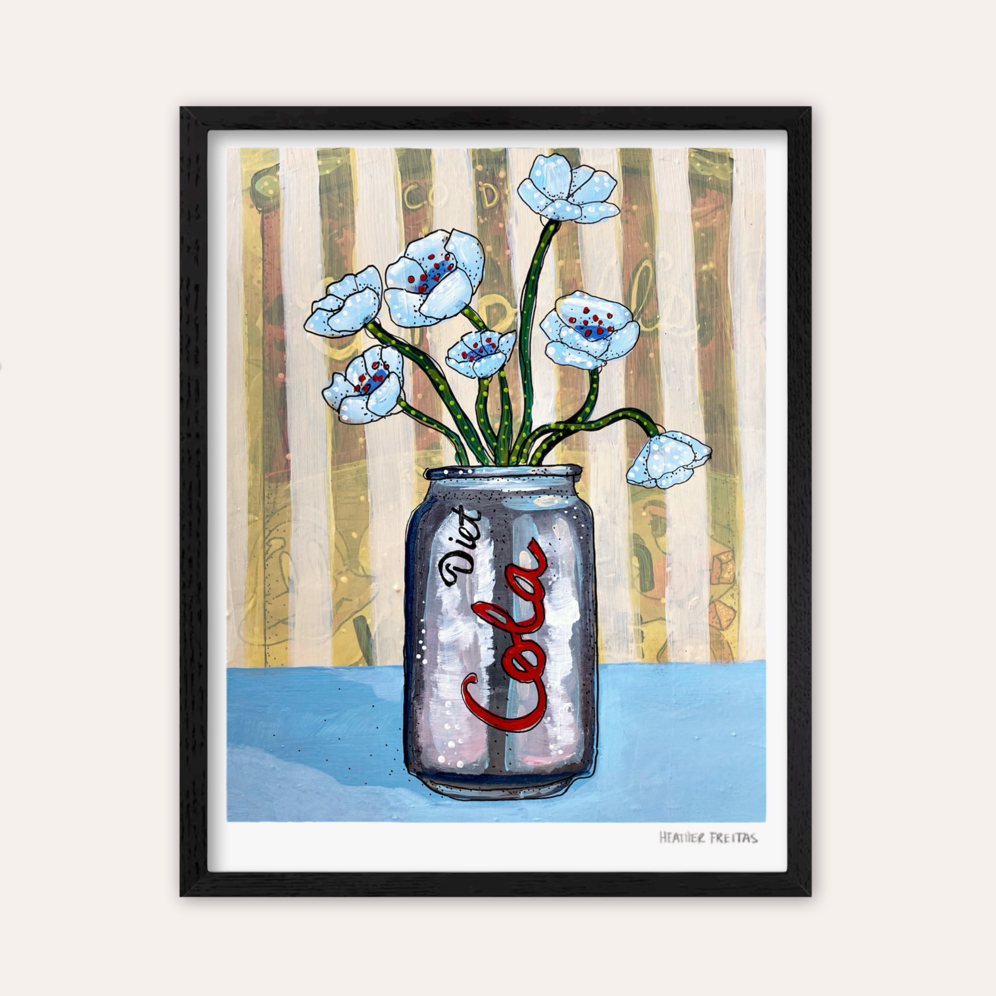 Diet Cola Bouquet Fine Art Print