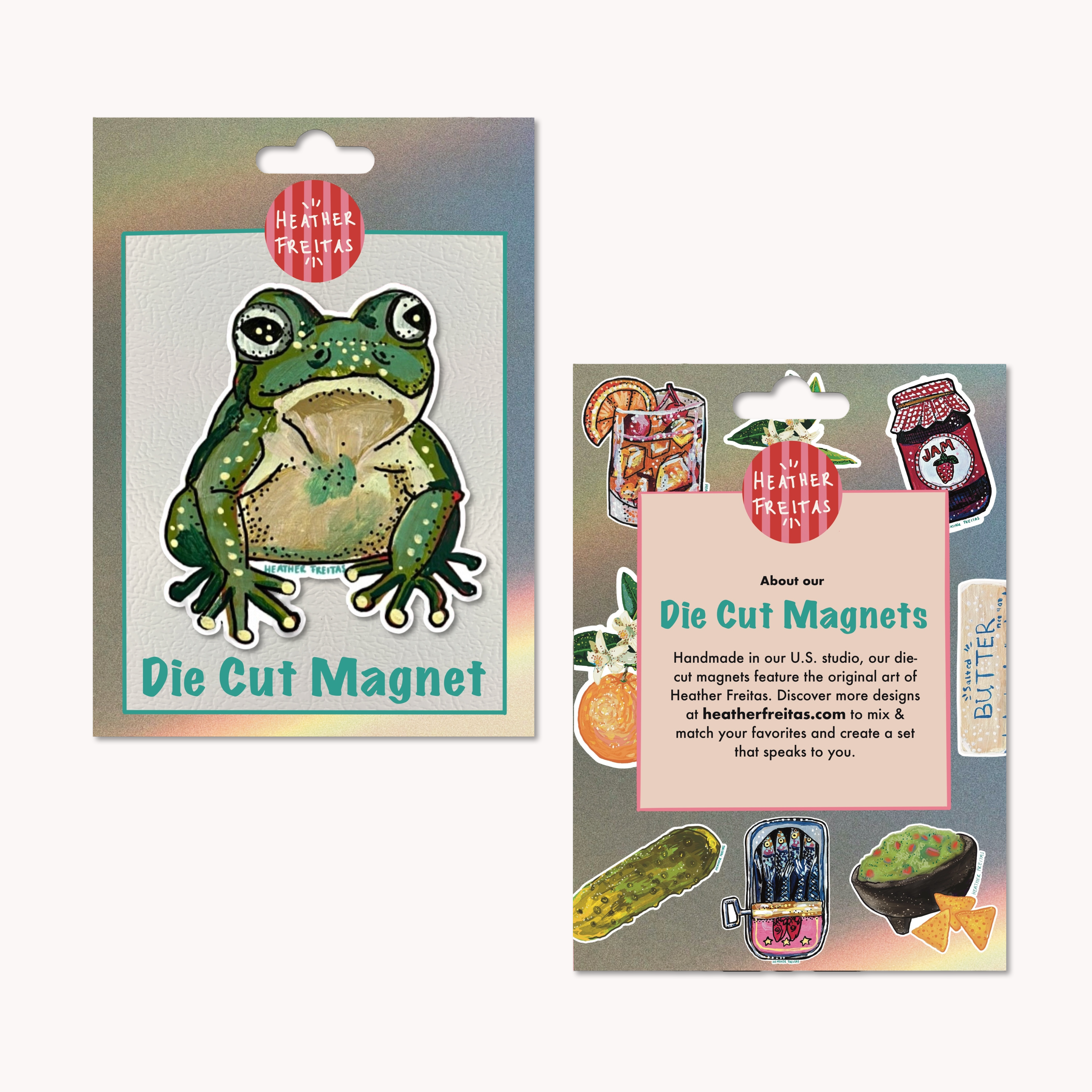 Frog Magnet ( Die-Cut )