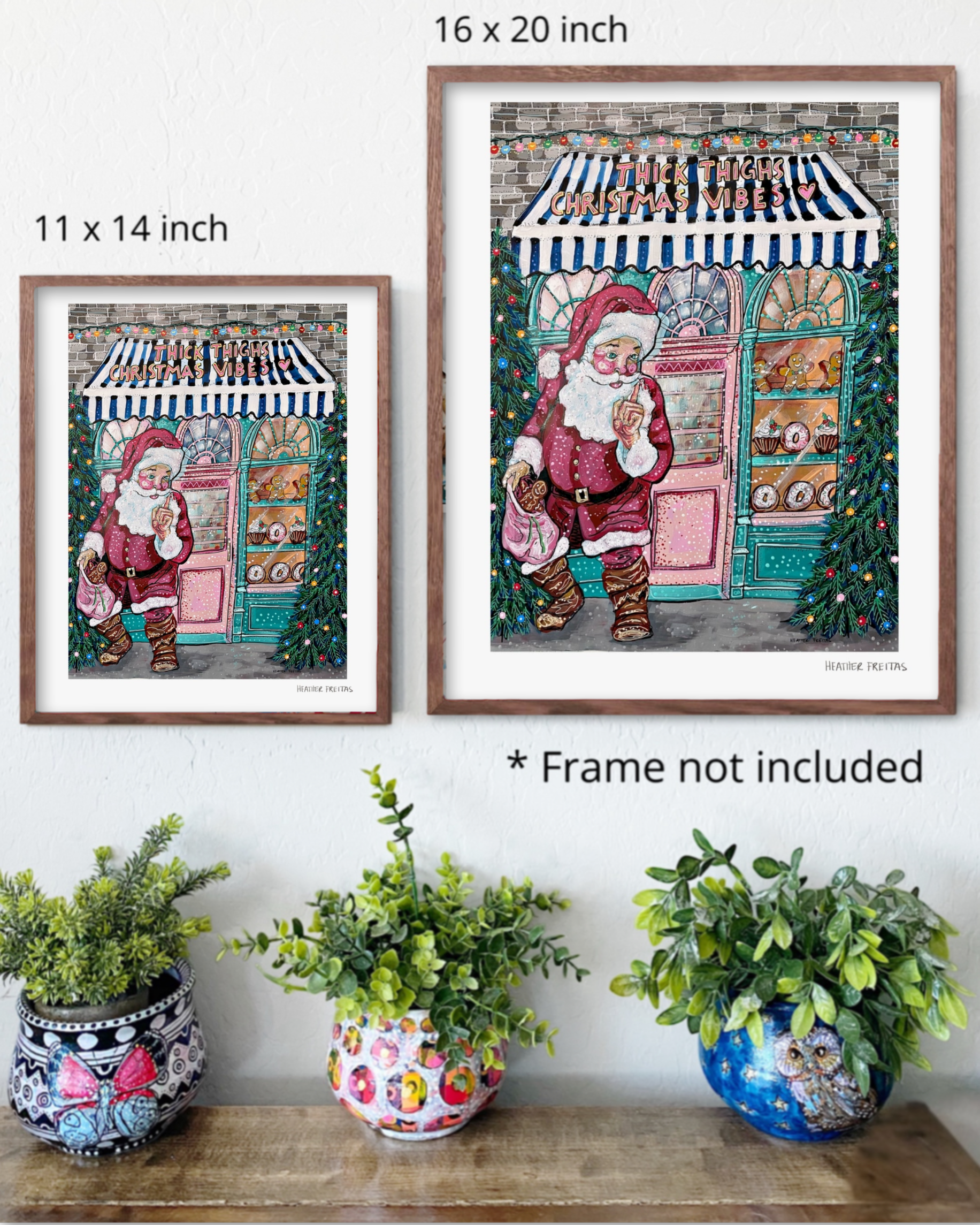 Thick Thighs Save Lives Fine Art Print