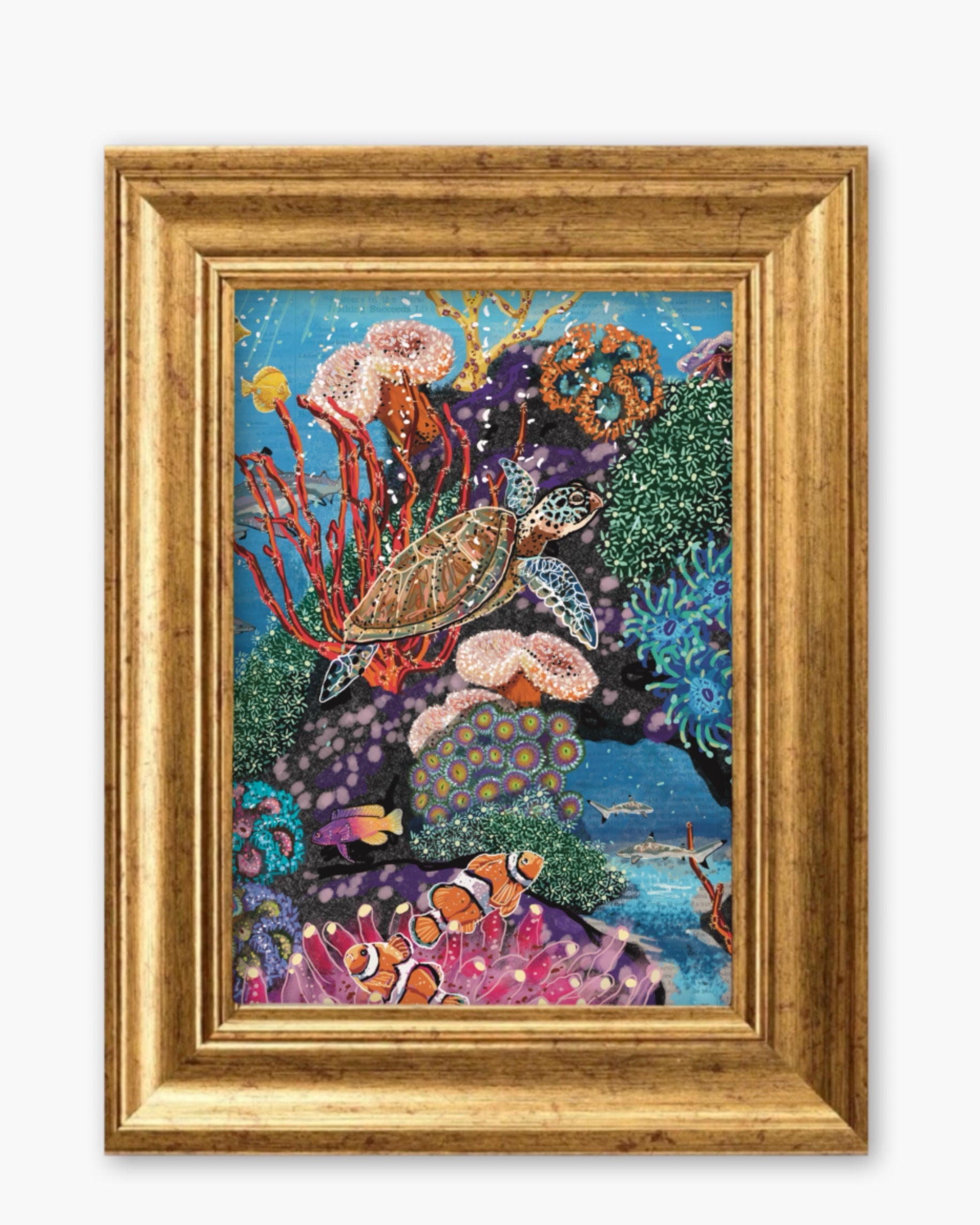 Reef Fine Art Magnet ( Large )