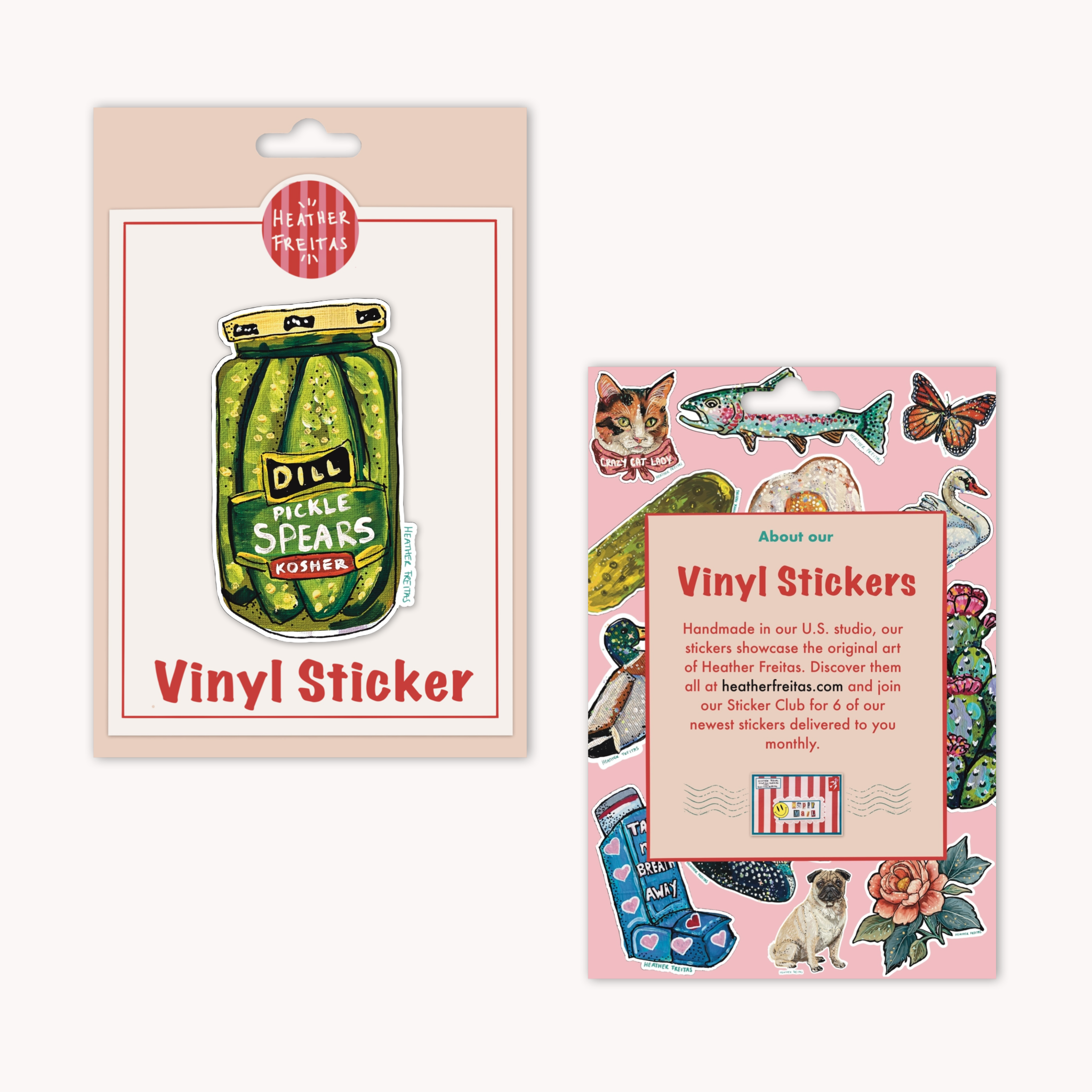 Pickle Spear Sticker